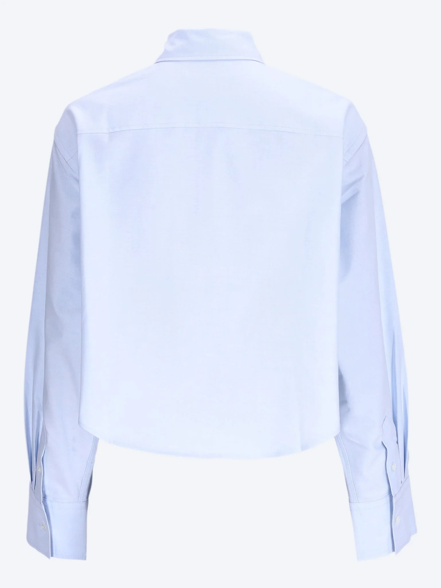 Embossed adc oversized cropped shirt - Image 3