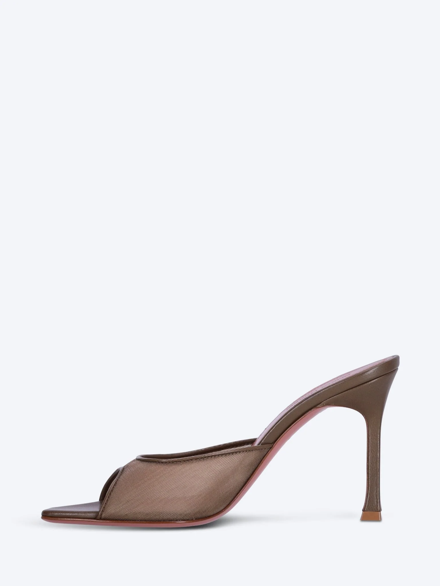 Alexa mesh slipper 95 taupe mesh pumps - Image 4