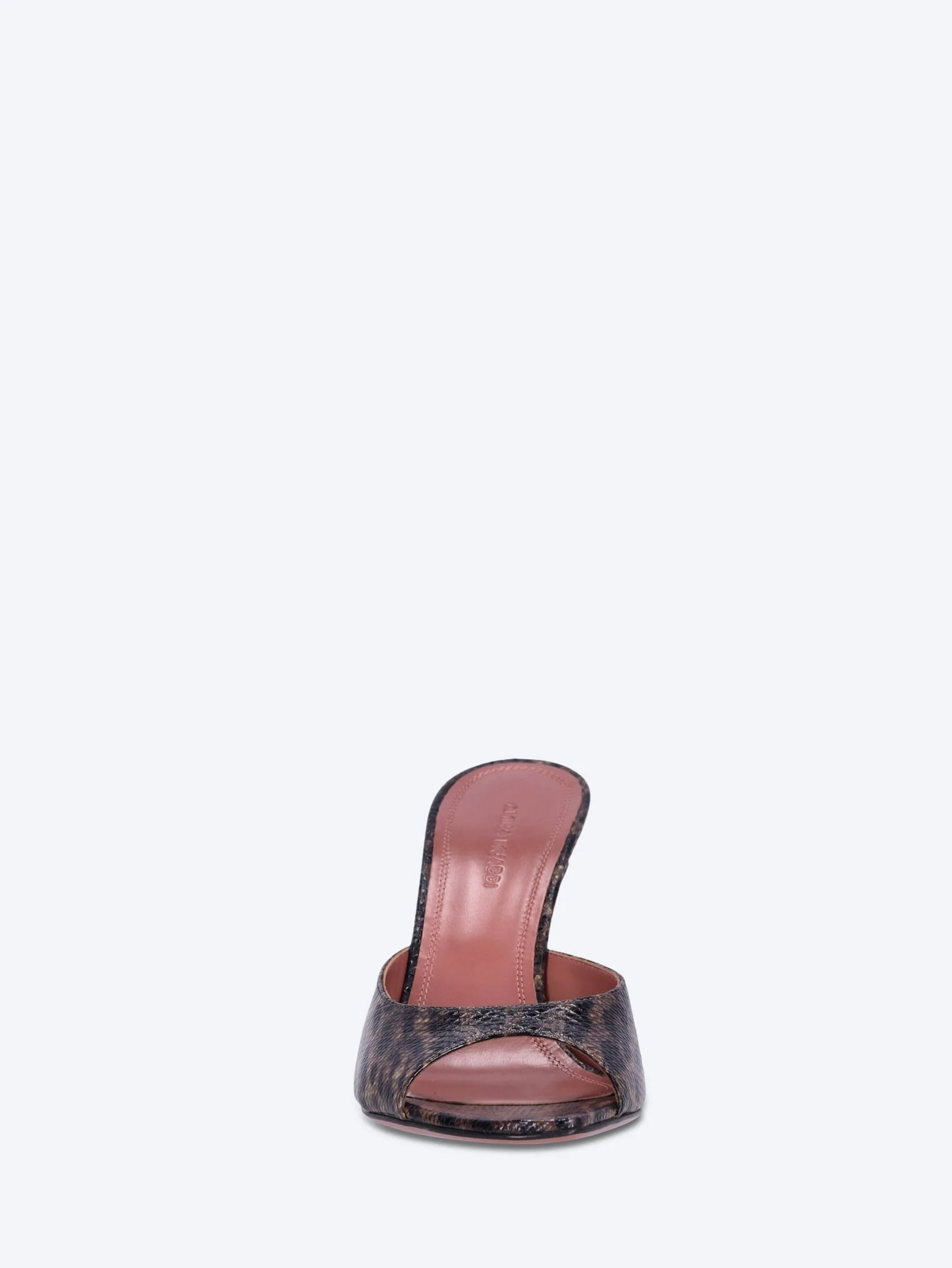 Alexa slipper 95 leopard snake pumps - Image 3