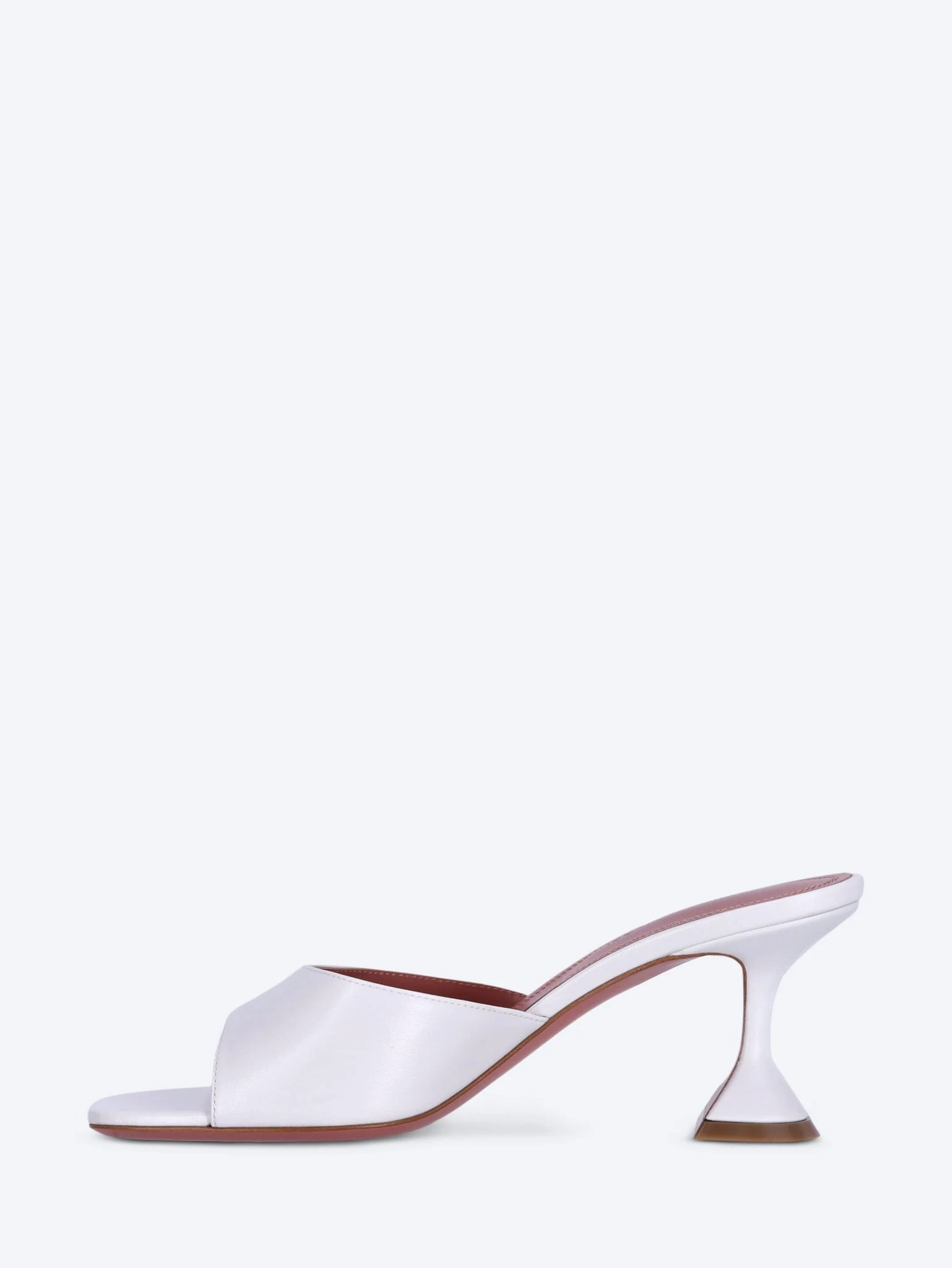 Lupita slipper 70 white nappa pumps - Image 4