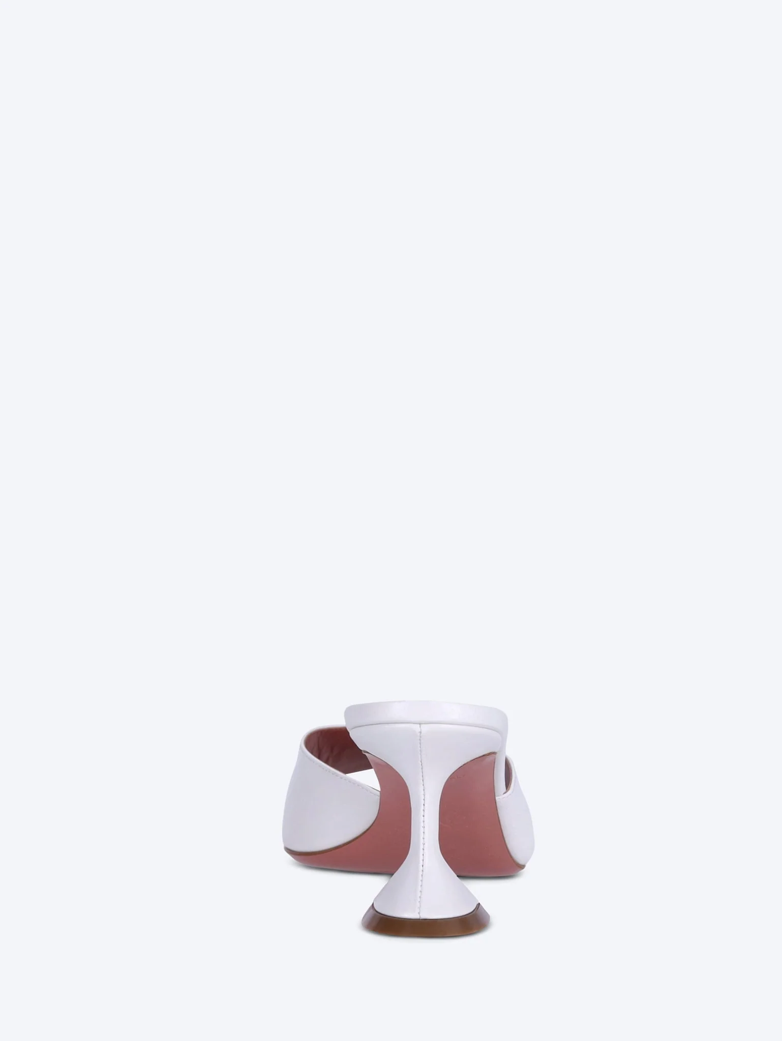 Lupita slipper 70 white nappa pumps - Image 5