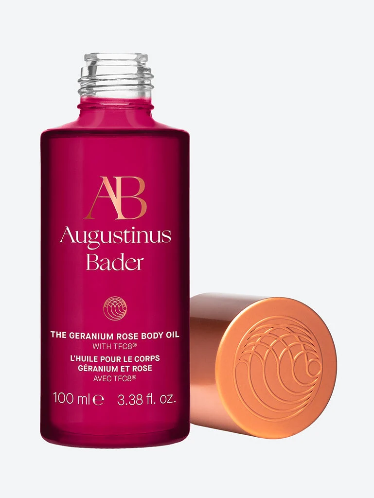 The geranium rose body oil 100ml - Image 2