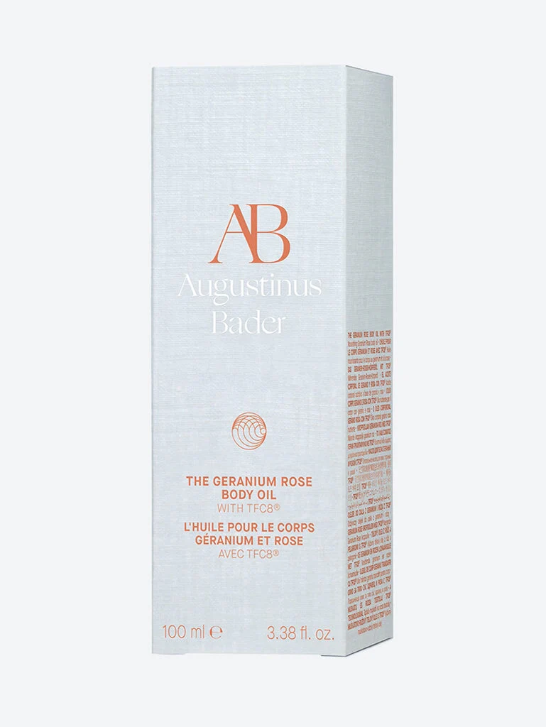 The geranium rose body oil 100ml - Image 3