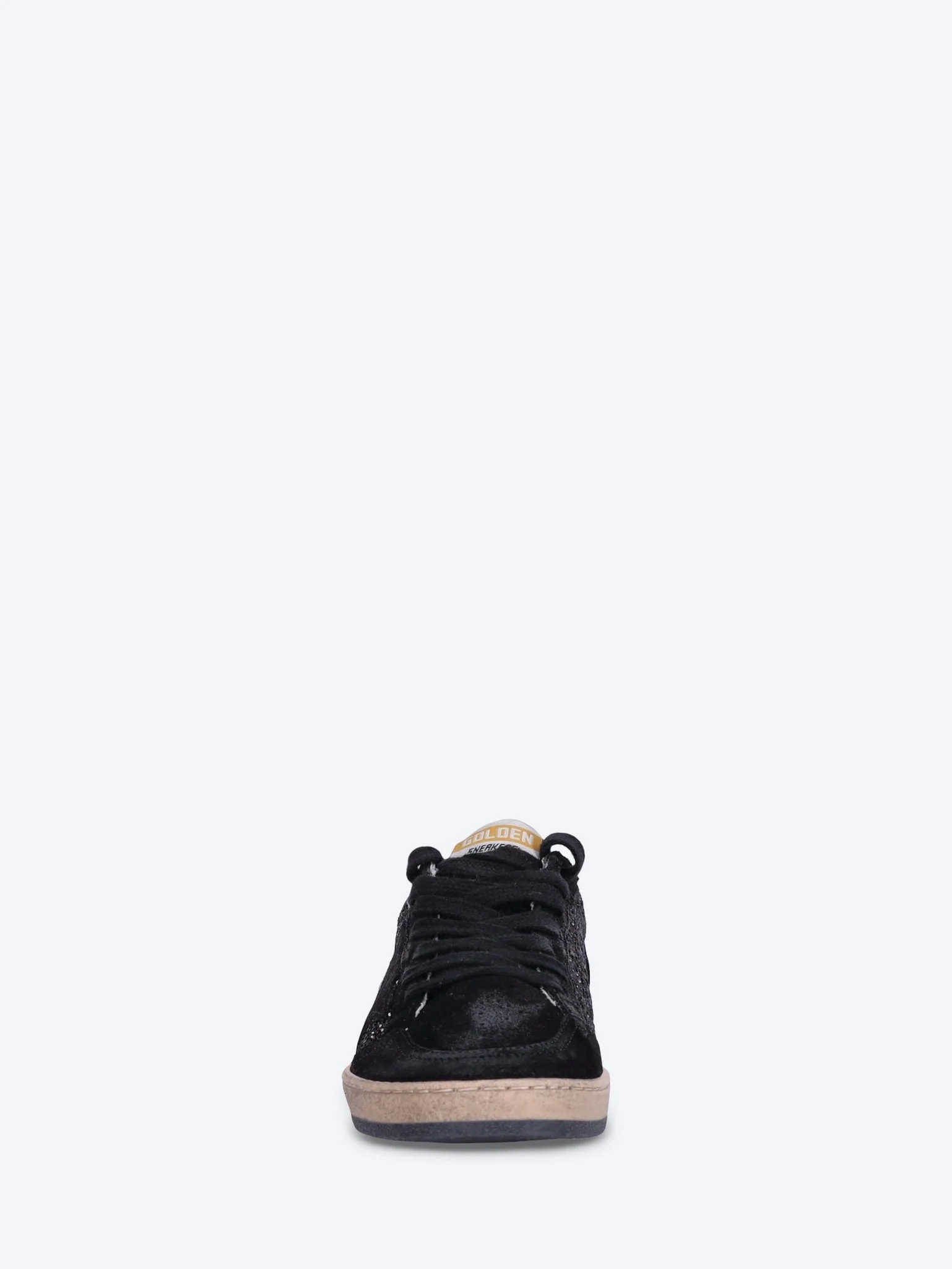 Ballstar glitter upper nylon tongue suede sneakers - Image 3