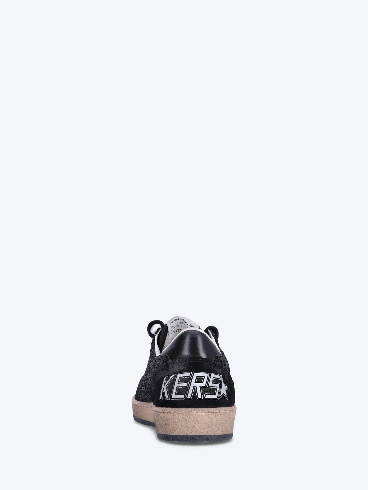 Ballstar glitter upper nylon tongue suede sneakers - Image 5