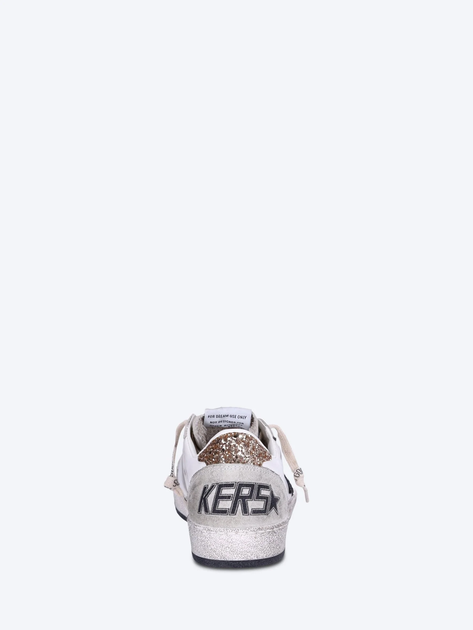 Ballstar leather upper toe glitter star suede sneakers - Image 5