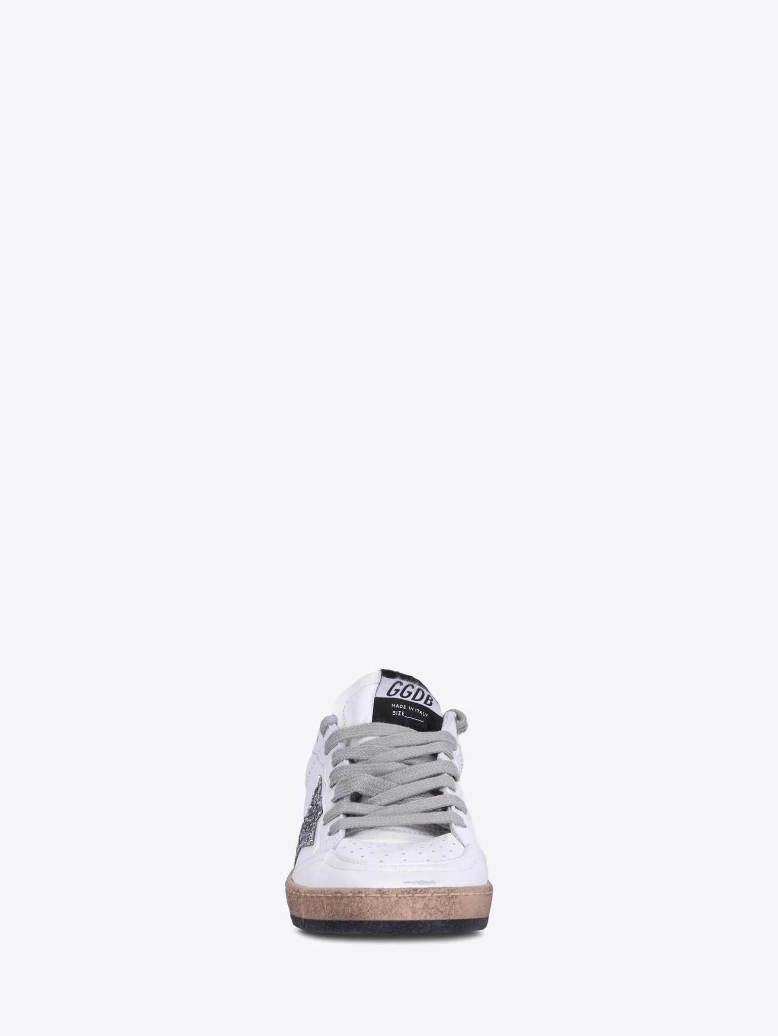 Ballstar nappa upper and spur glitter star sneakers - Image 3