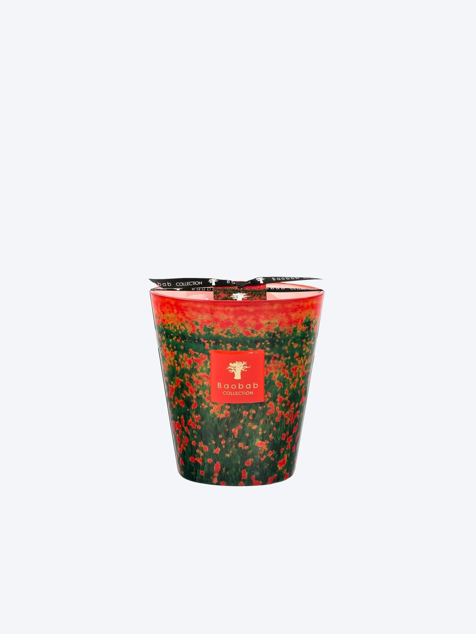 Arty flowers poppies candle - Image 2