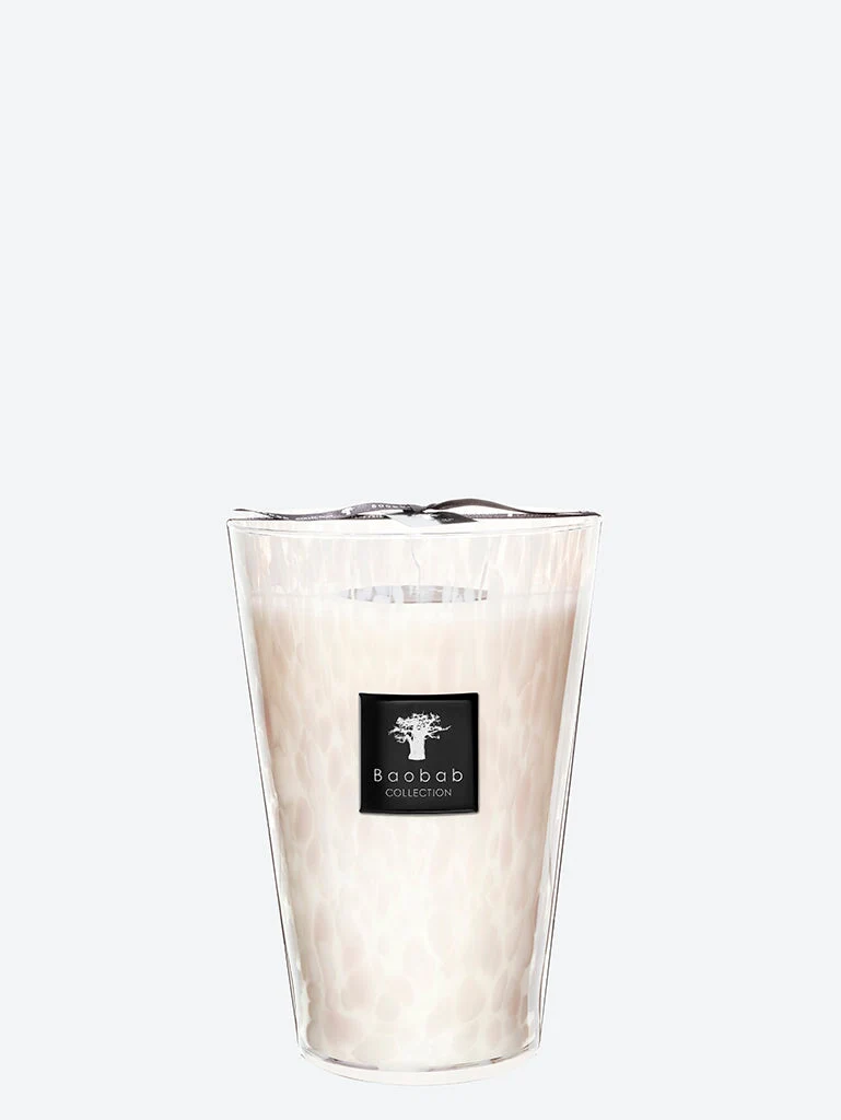 Pearls white candle - Image 4