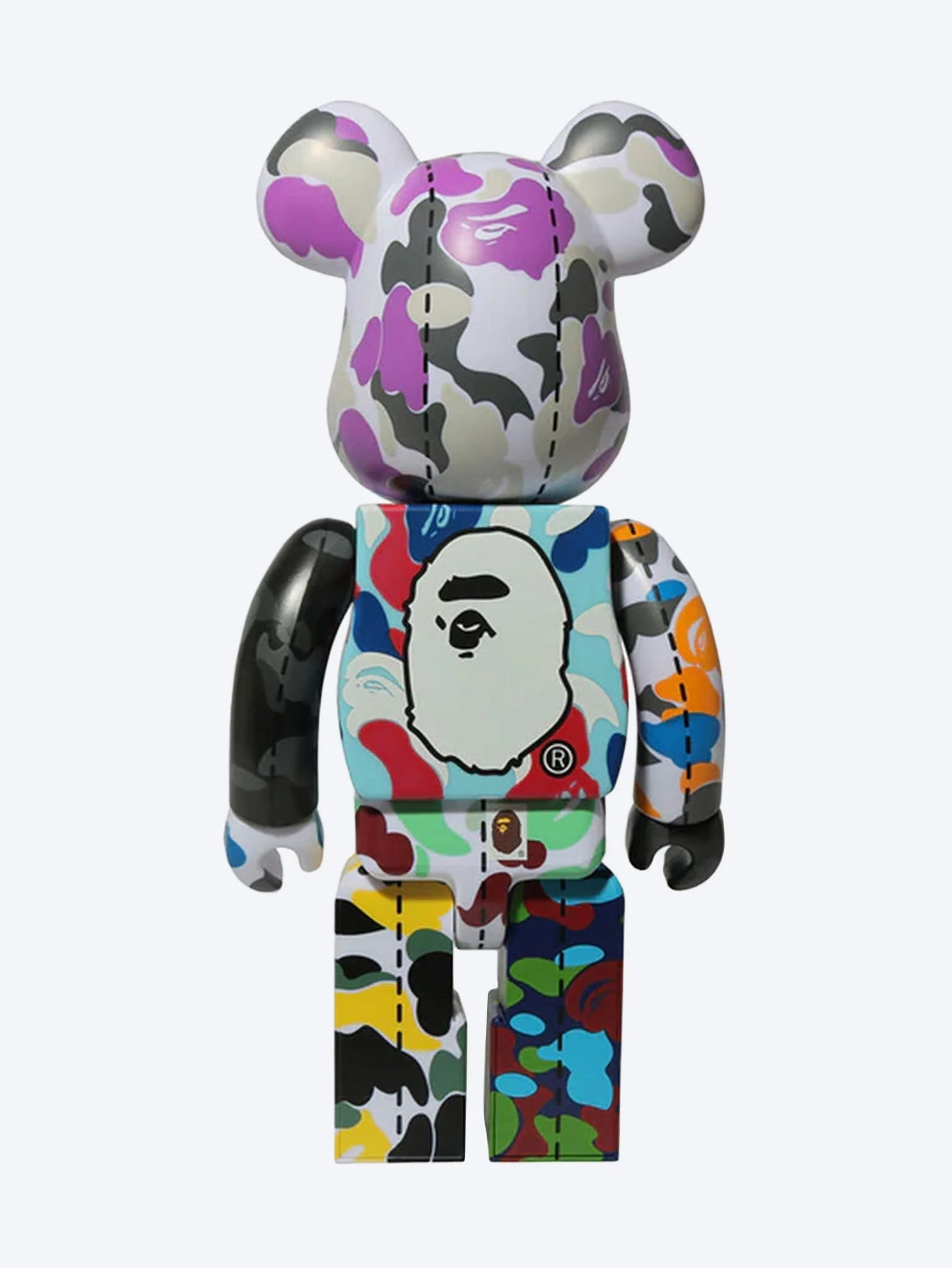 Bearbrick bape 28th anniversary bape camo 400% m g - Image 5