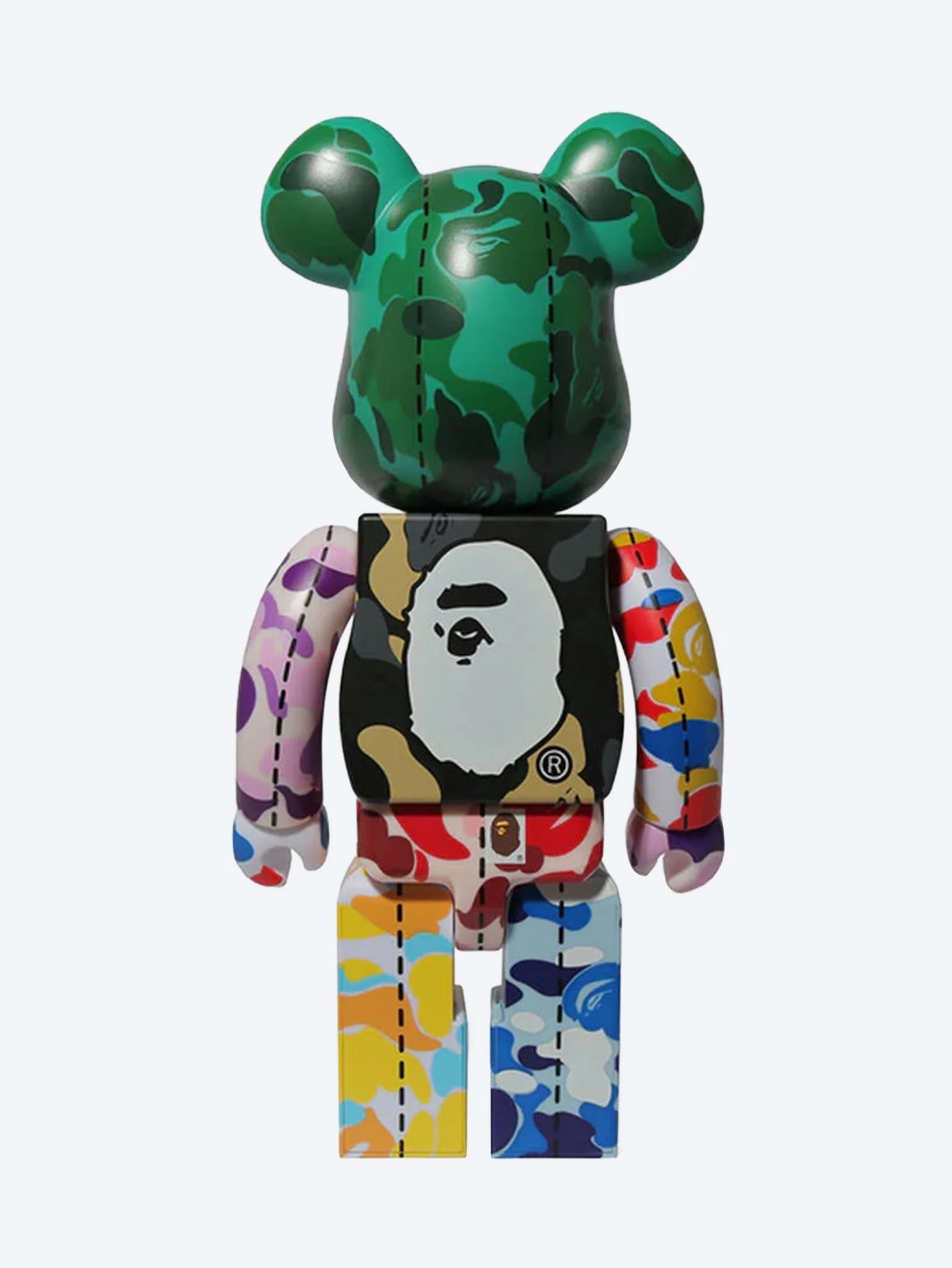 Bearbrick bape 28th anniversary bape camo 400% m g - Image 5