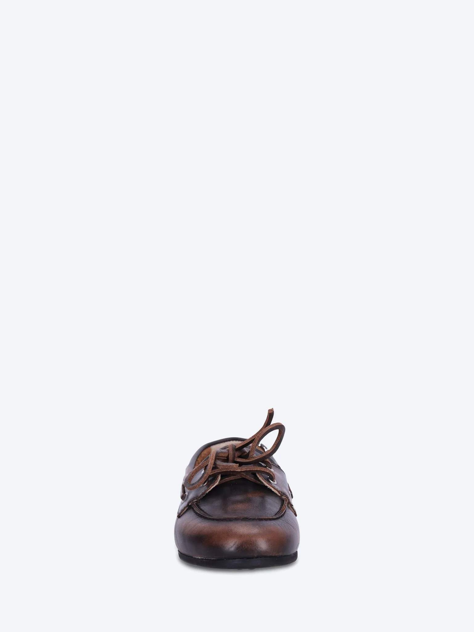 Boat brushed leather loafers - Image 3