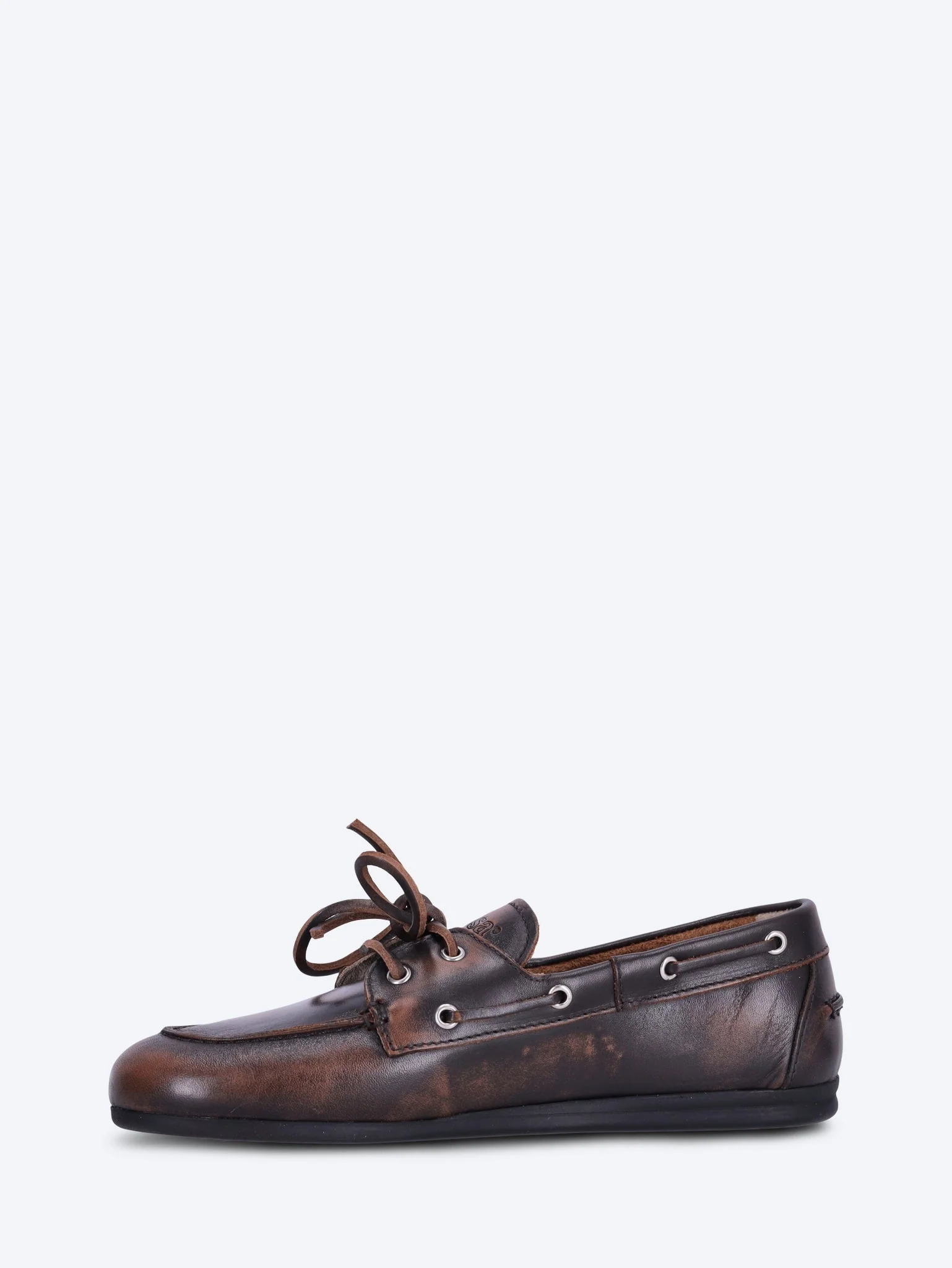 Boat brushed leather loafers - Image 4
