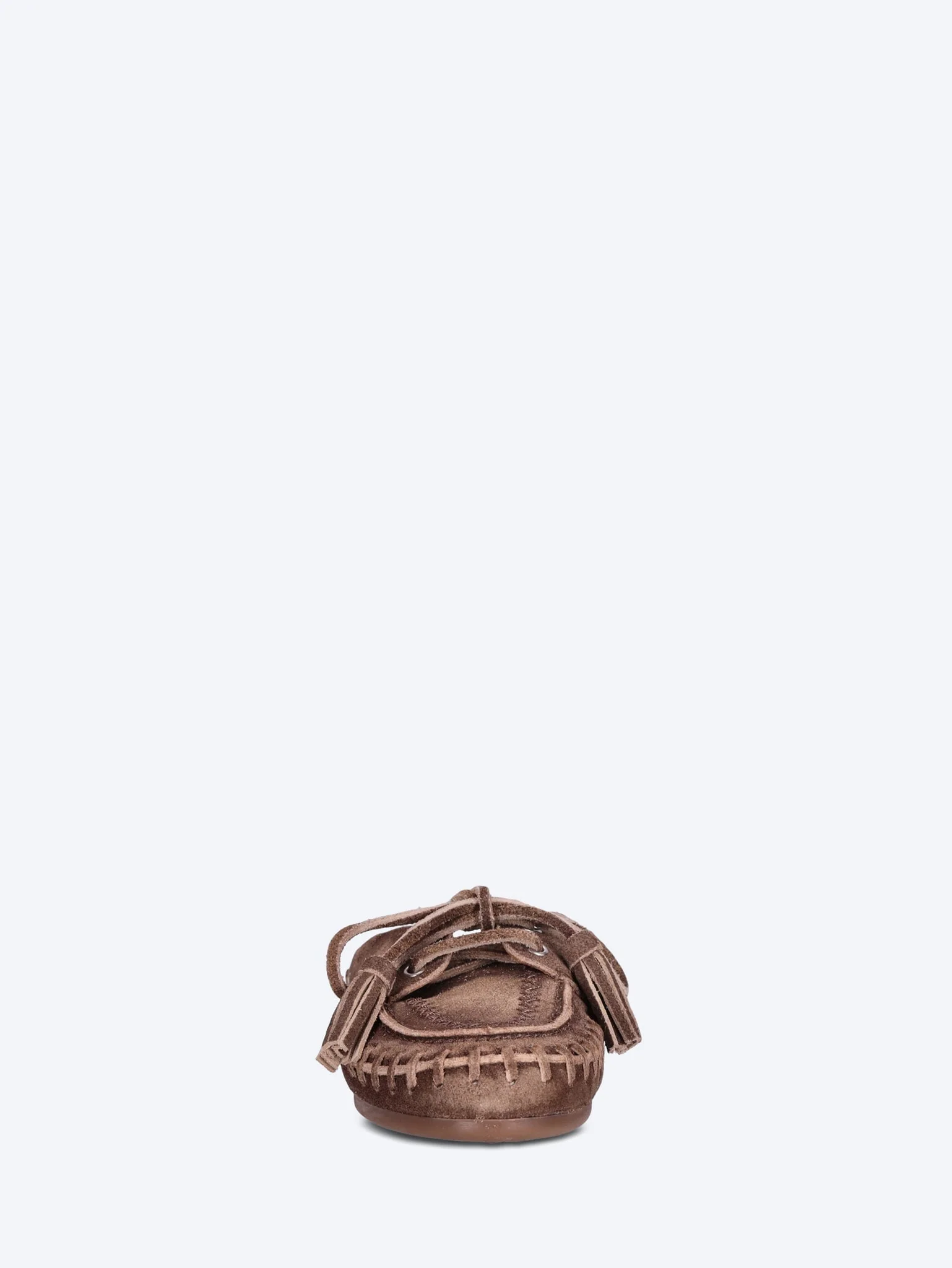 Boat fringe loafer mules - Image 3