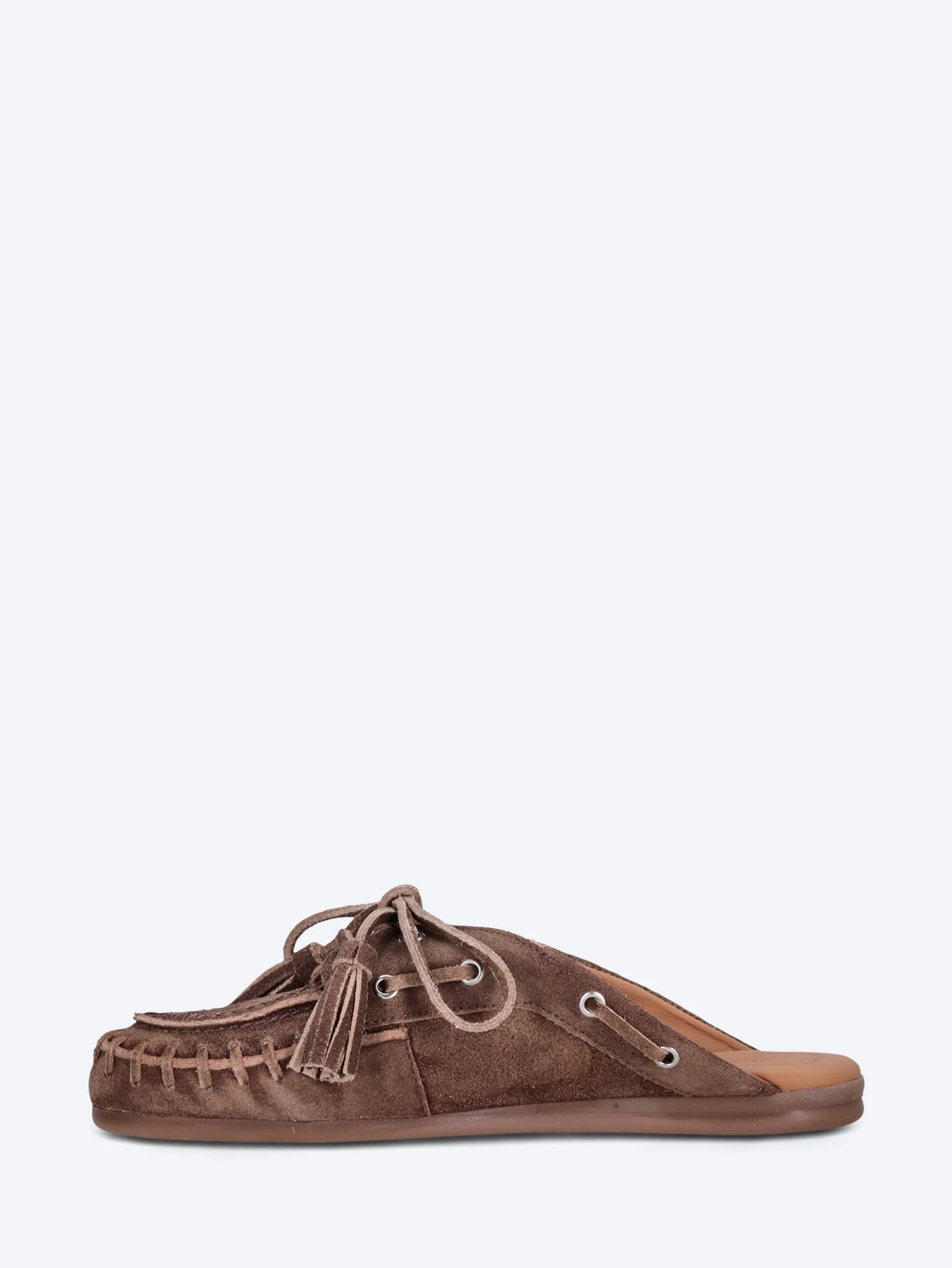 Boat fringe loafer mules - Image 4