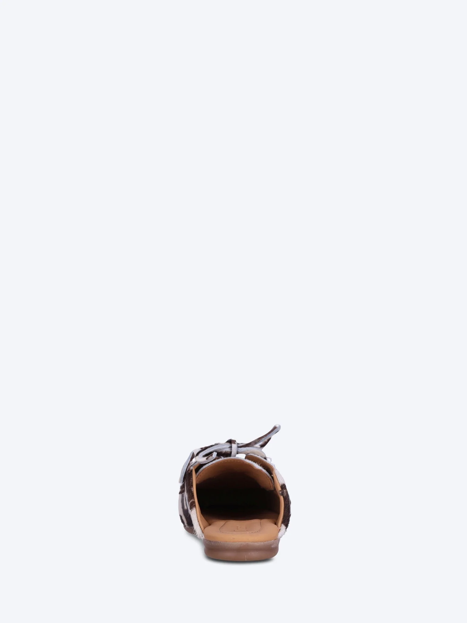 Boat print animal loafer mules - Image 5