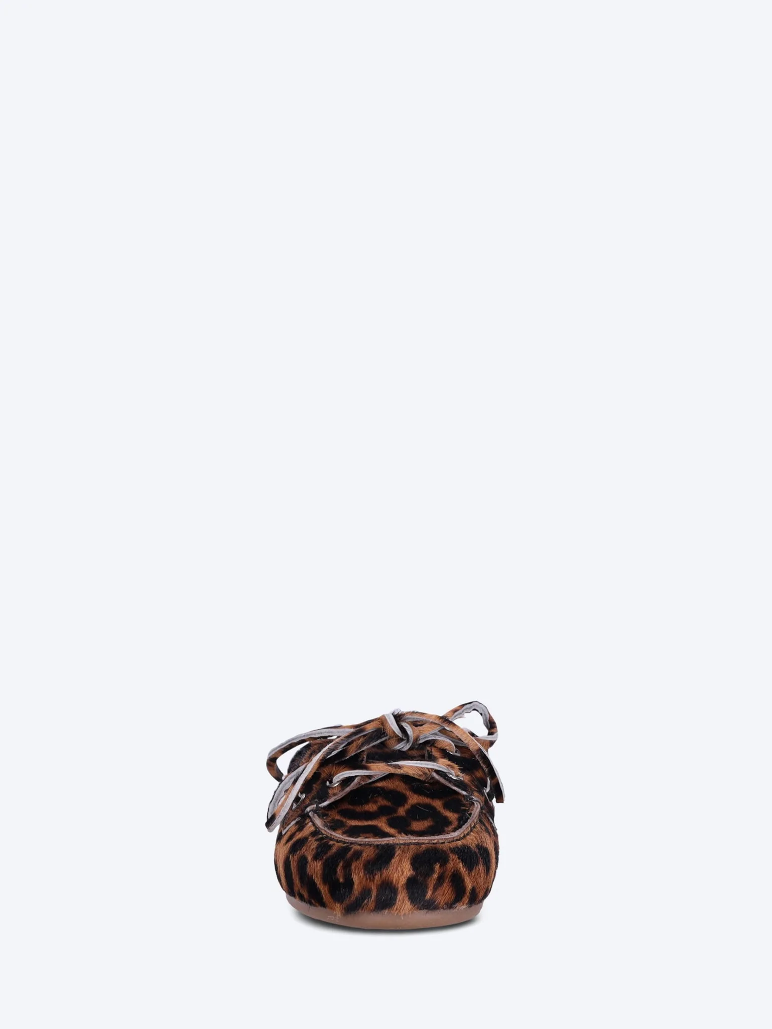 Boat print animal loafer mules - Image 3