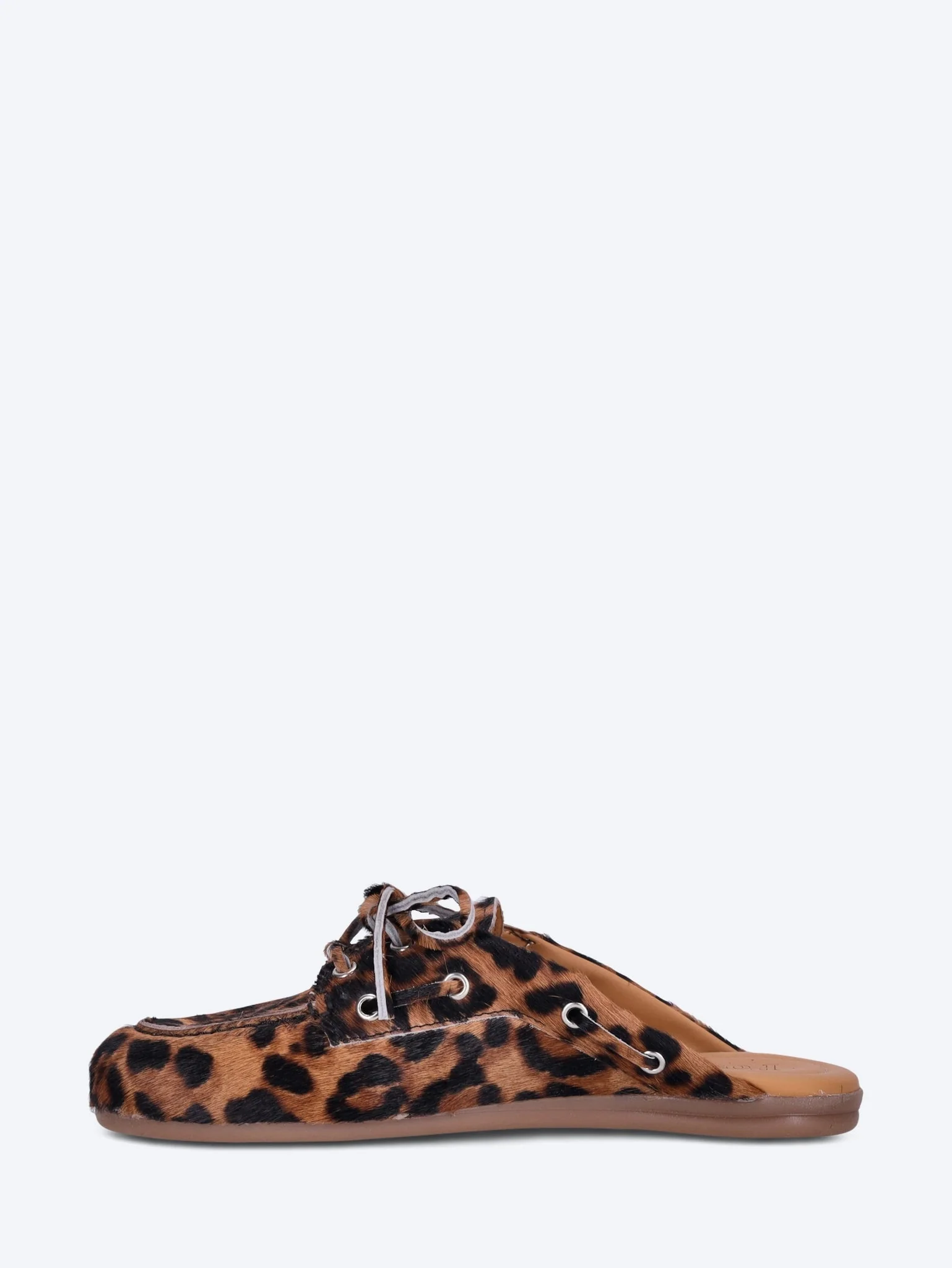 Boat print animal loafer mules - Image 4
