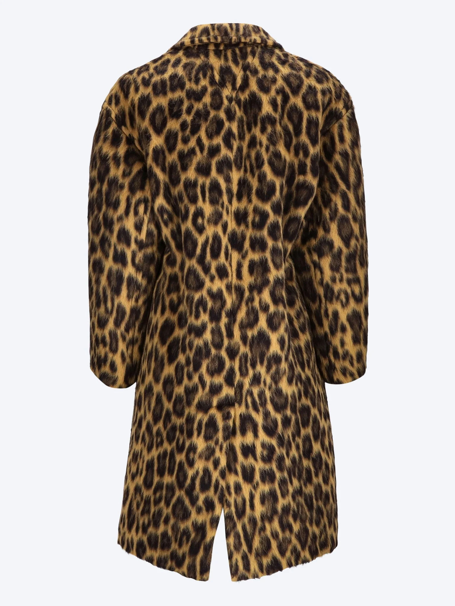 Brushed alpaca coat - Image 3