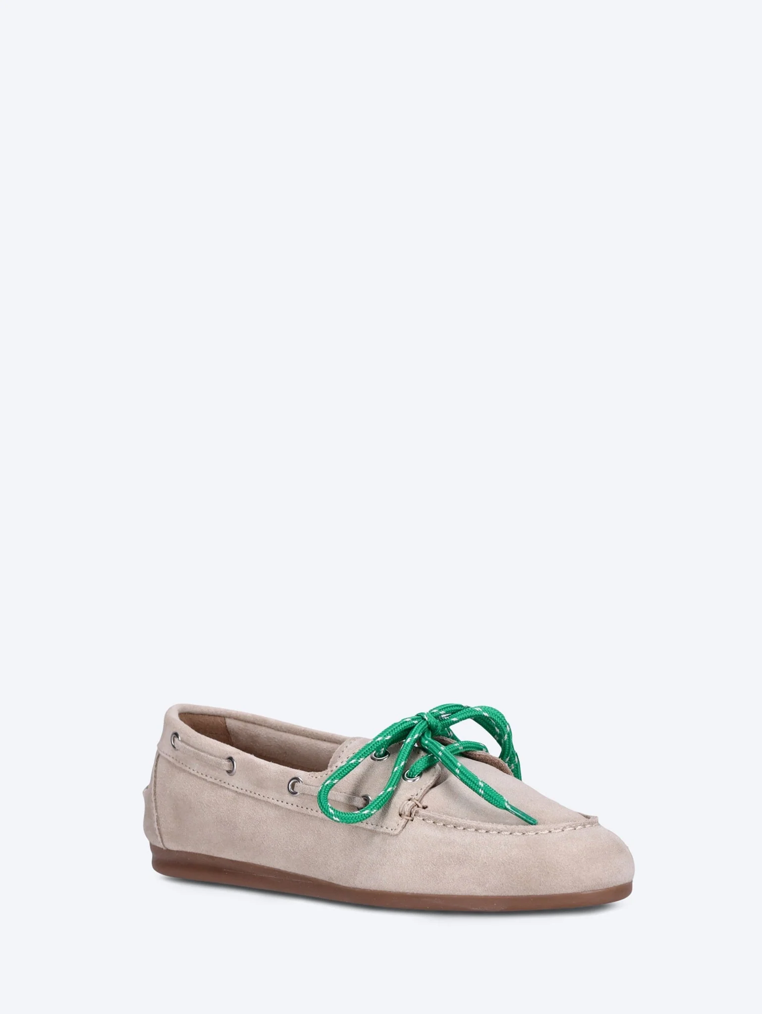 Brushed suede boat loafers - Image 2