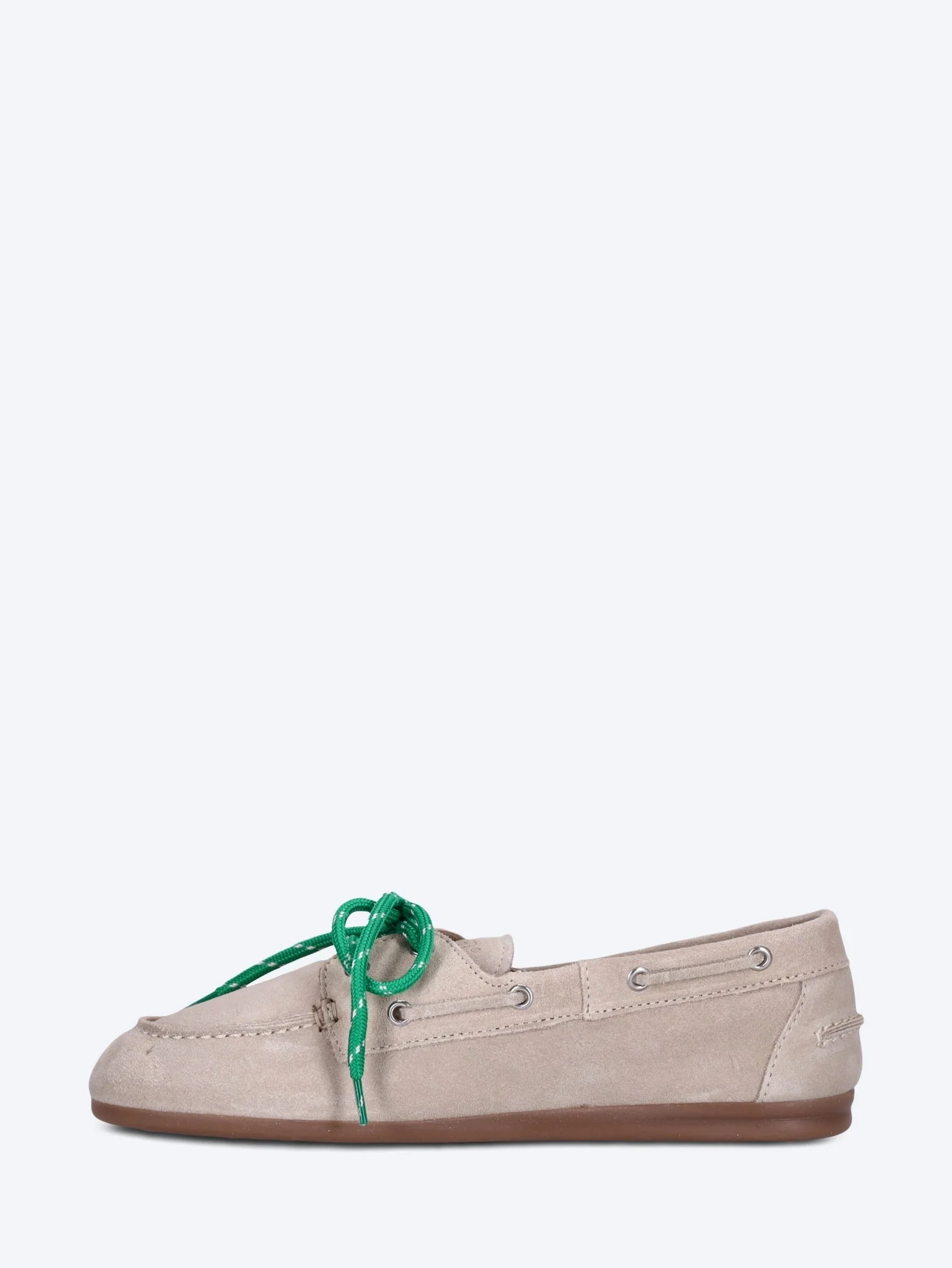 Brushed suede boat loafers - Image 4