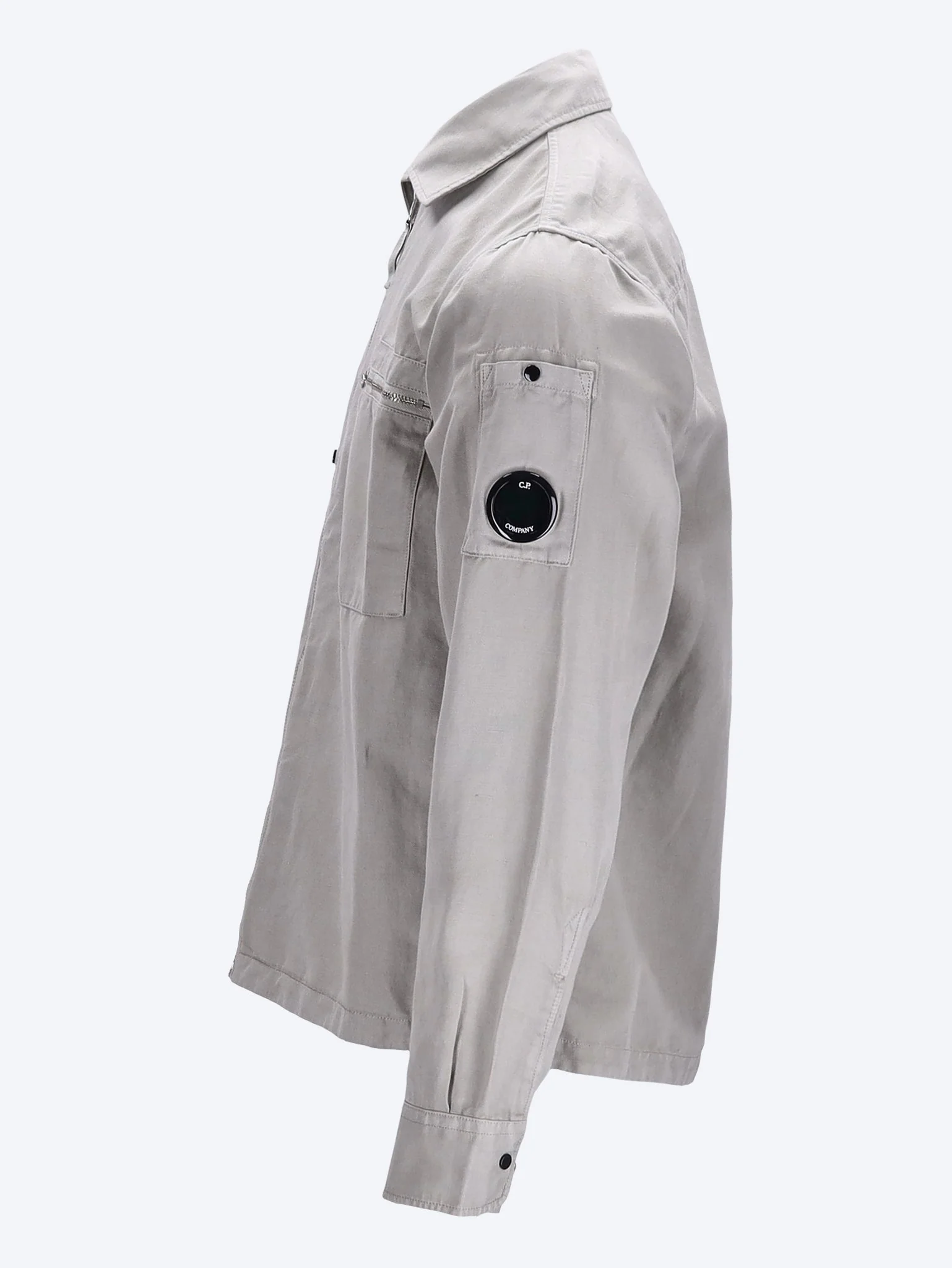 Cotton/linen overshirt - Image 2