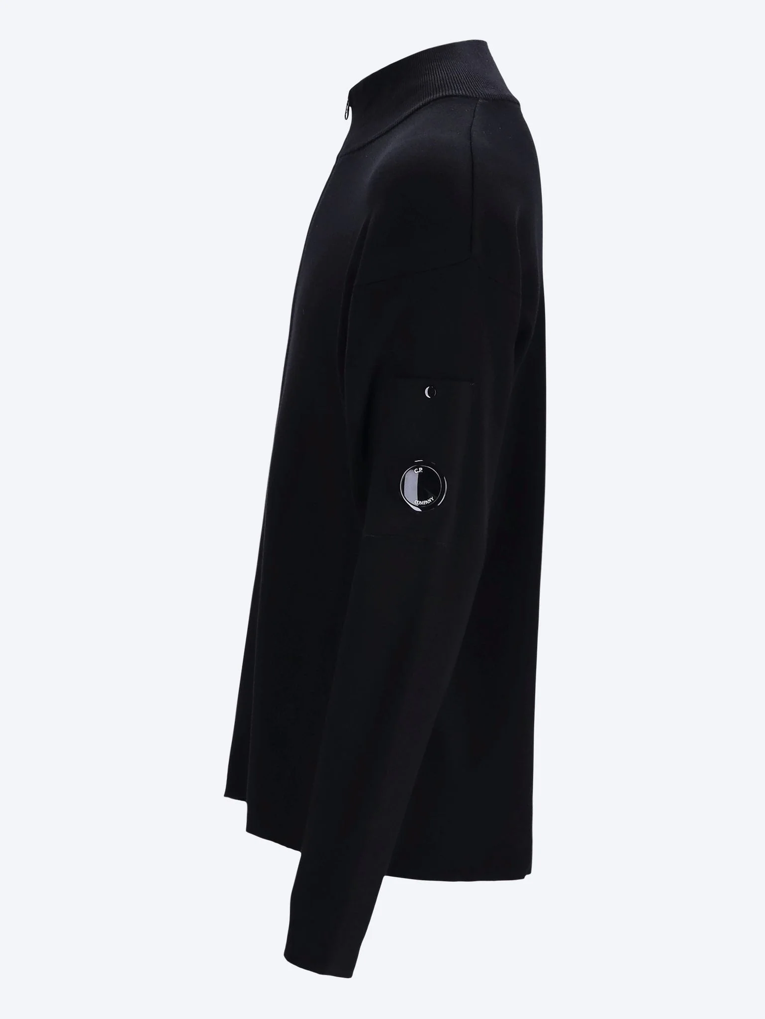 Cotton sea island zipped lens cardigan - Image 2