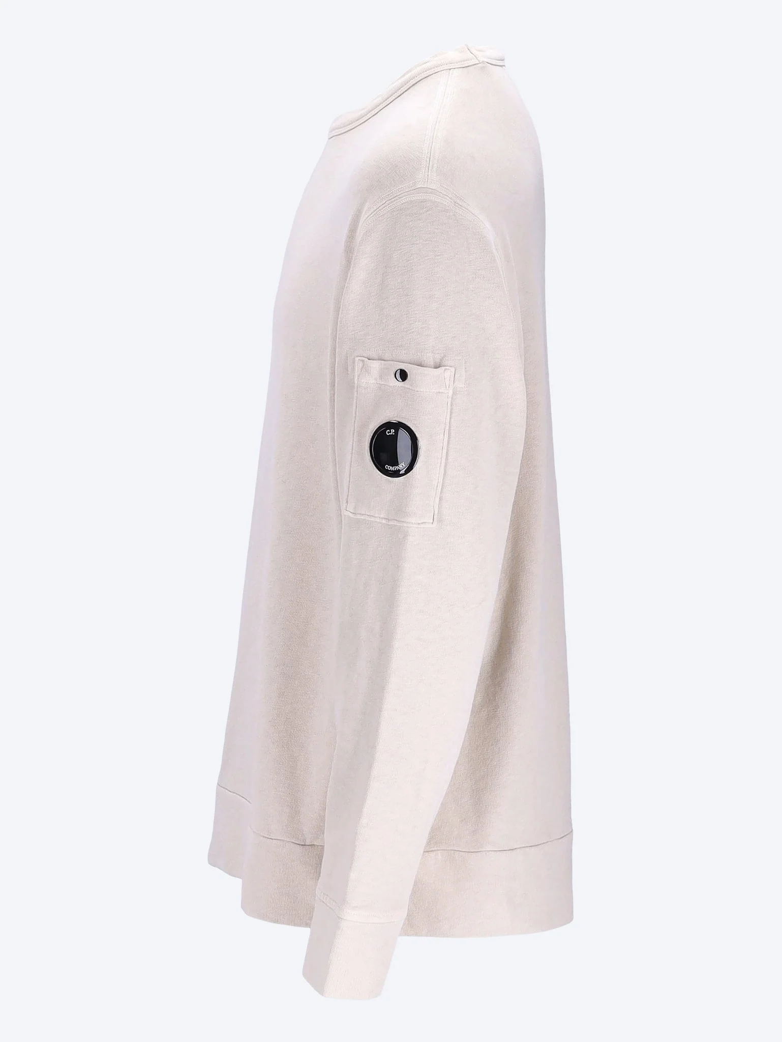 Crewneck in malfile fleece sweatshirt - Image 2
