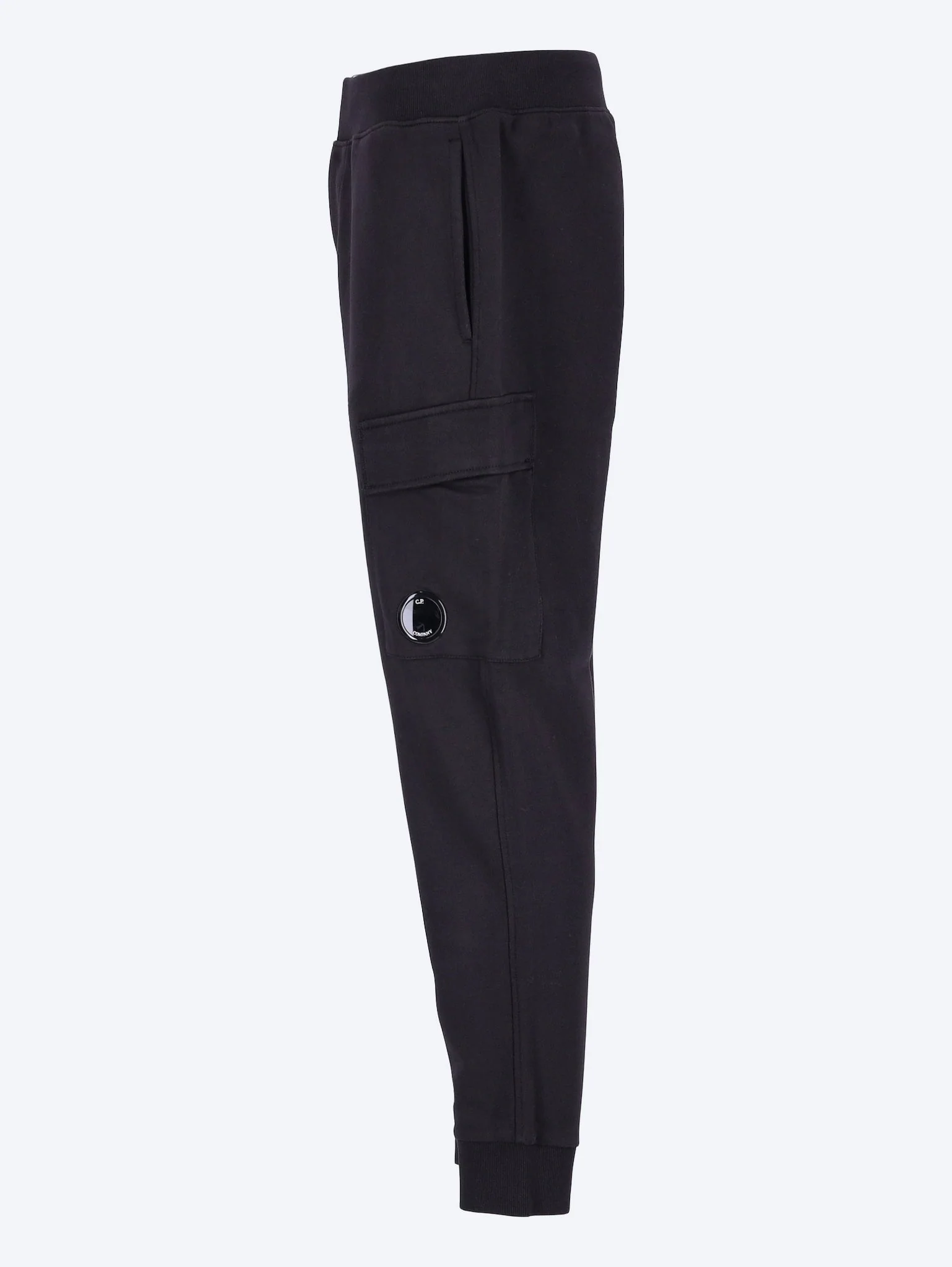 Diagonal raised fleece sweatpants - Image 2