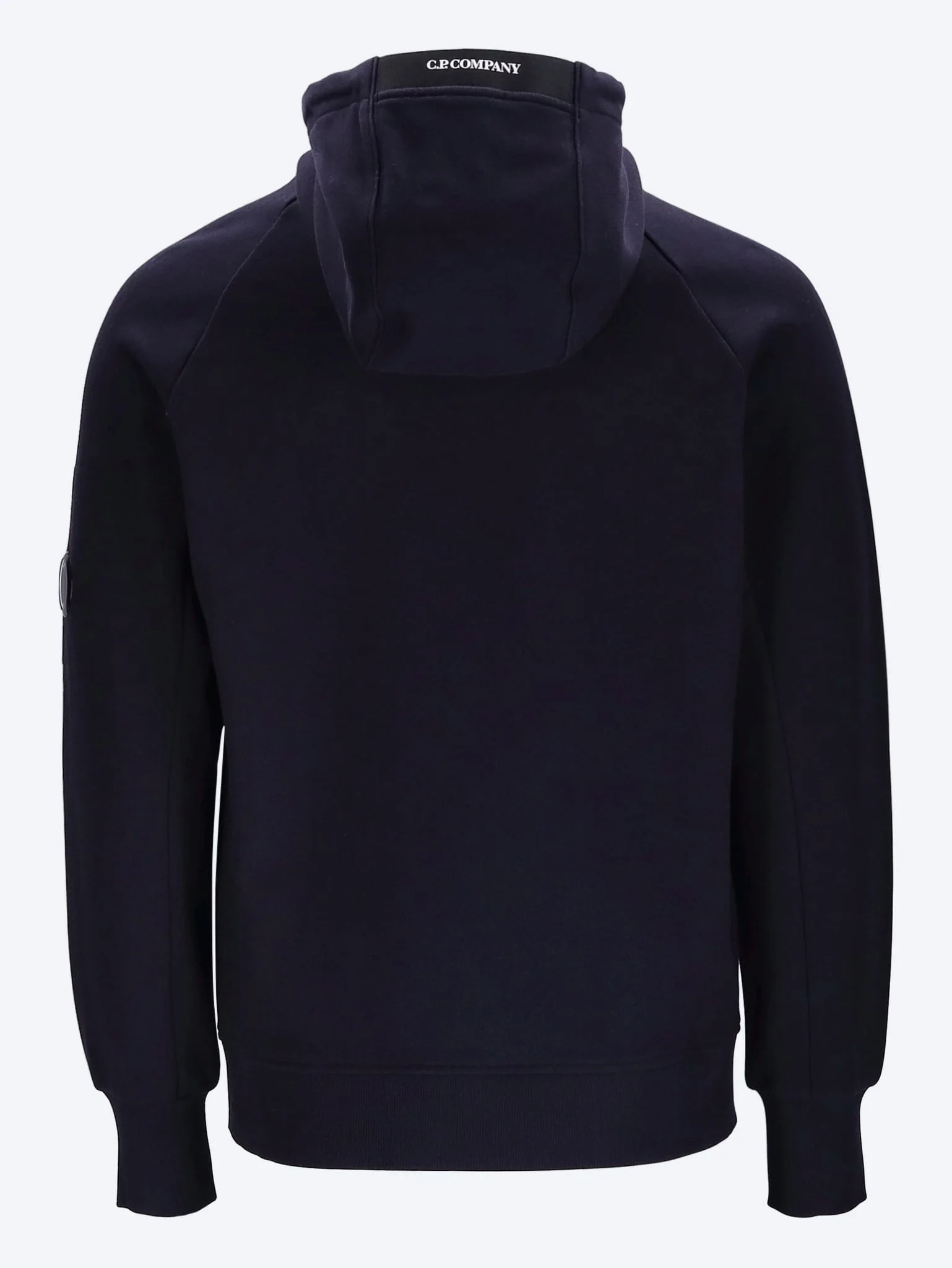 Diagonal raised fleece zip hoodie - Image 3