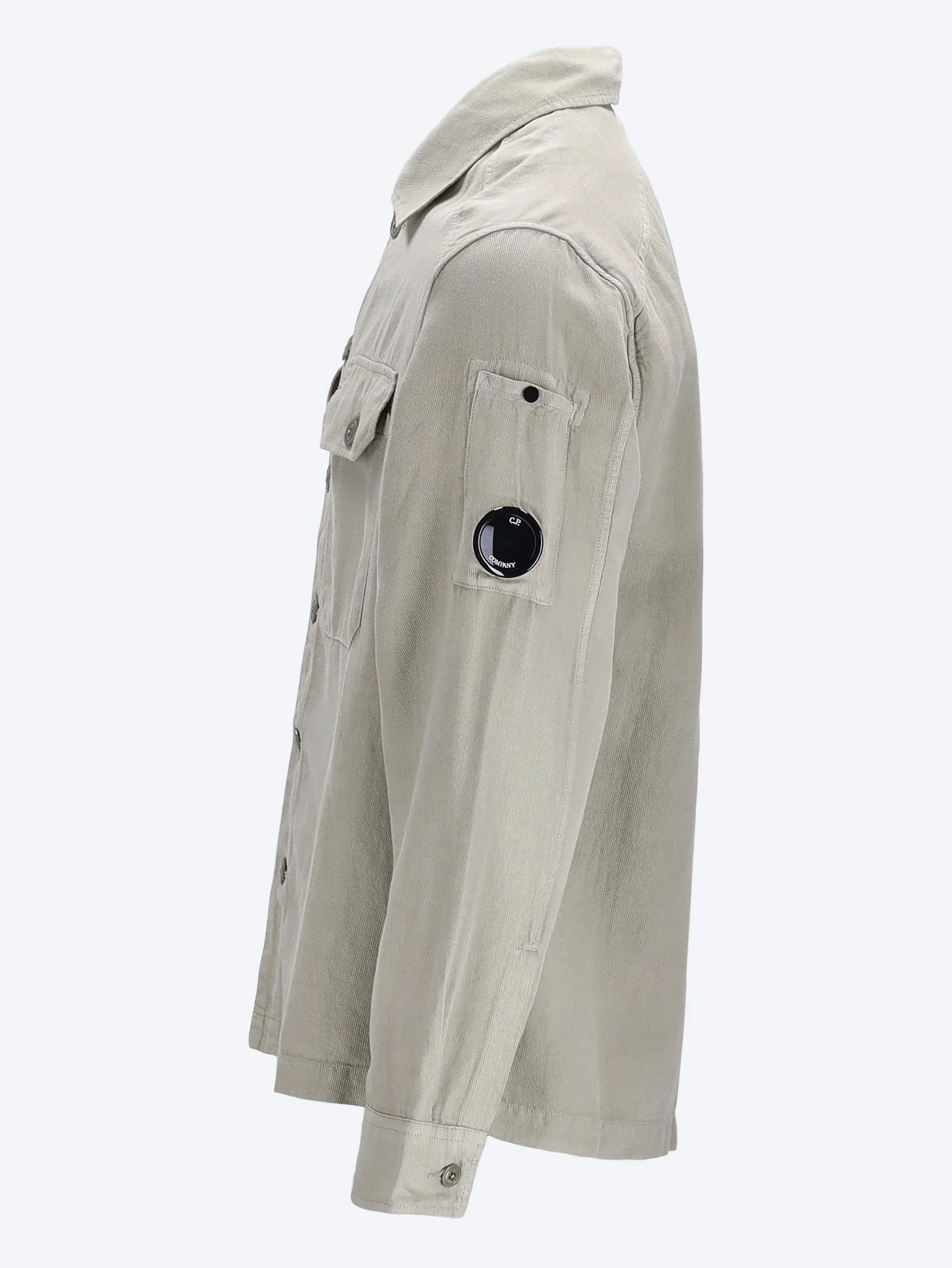 Long sleeve in broken twill shirt - Image 2