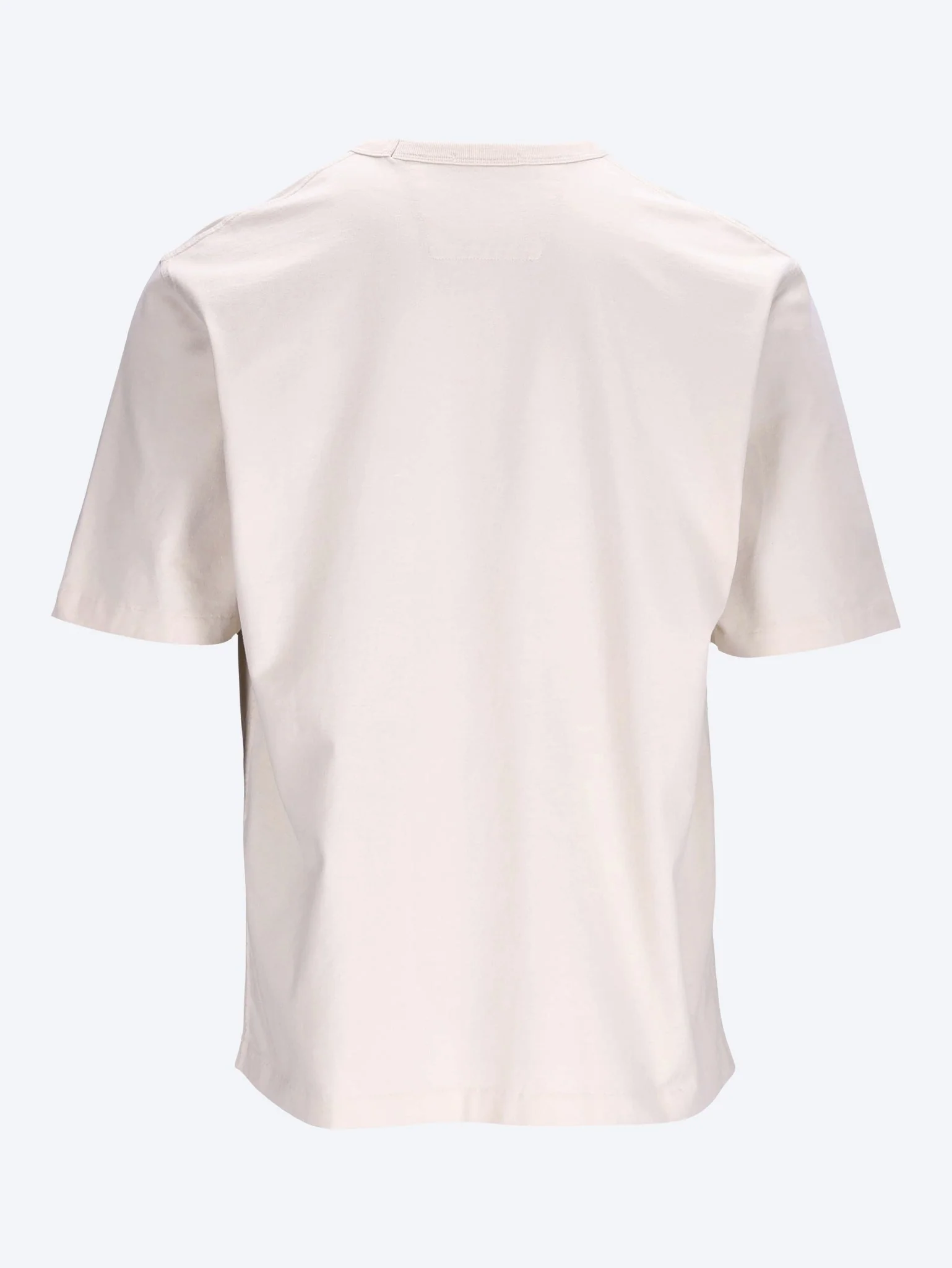 Mercerized jersey 30/2 twisted short sleeve logo t-shirt - Image 2