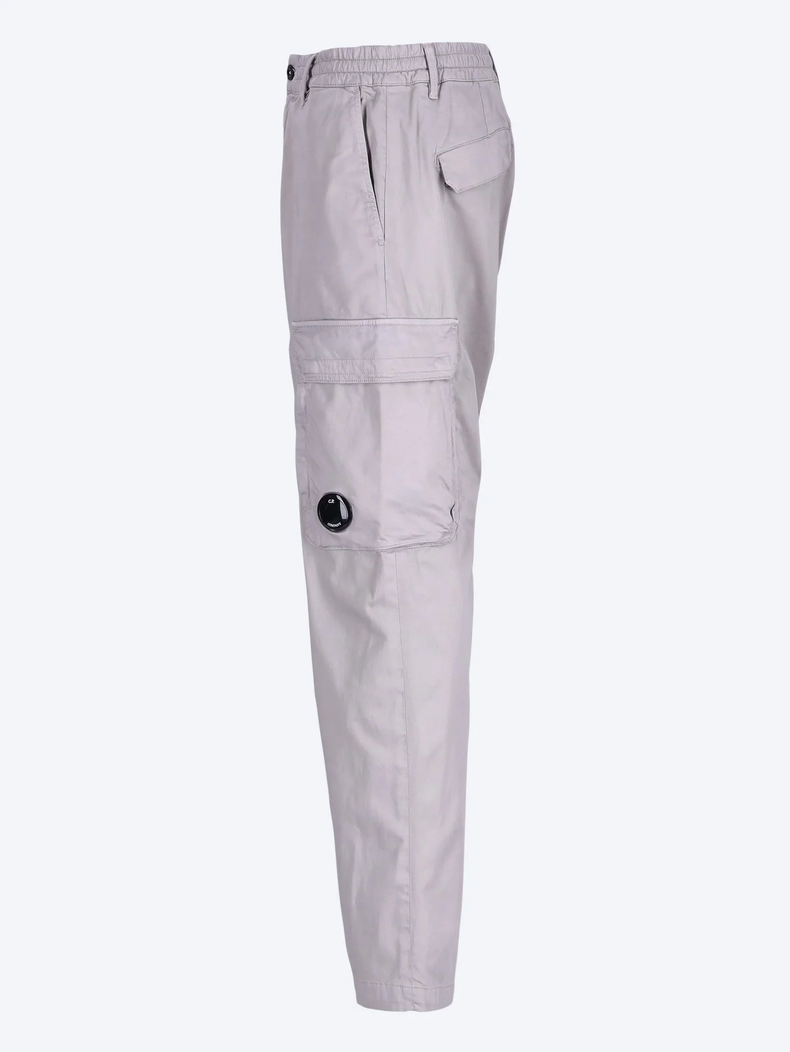 Stretch sateen regular cargo pants - Image 2