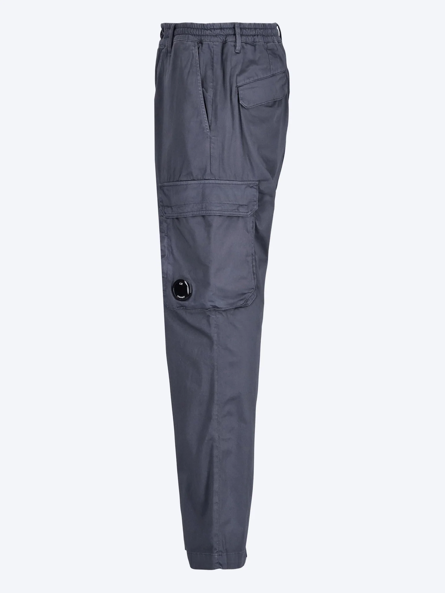 Stretch sateen regular cargo pants - Image 2