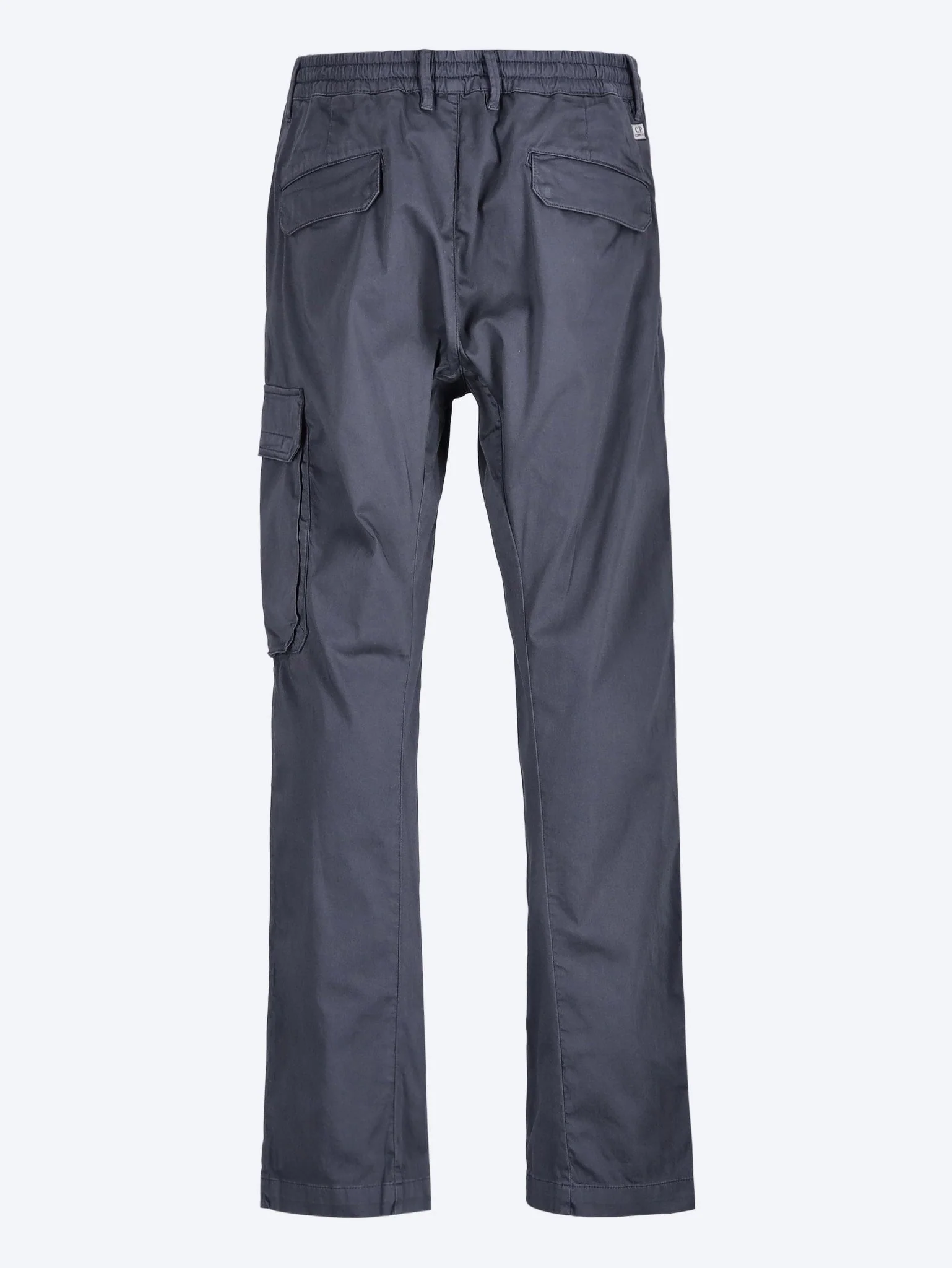 Stretch sateen regular cargo pants - Image 3