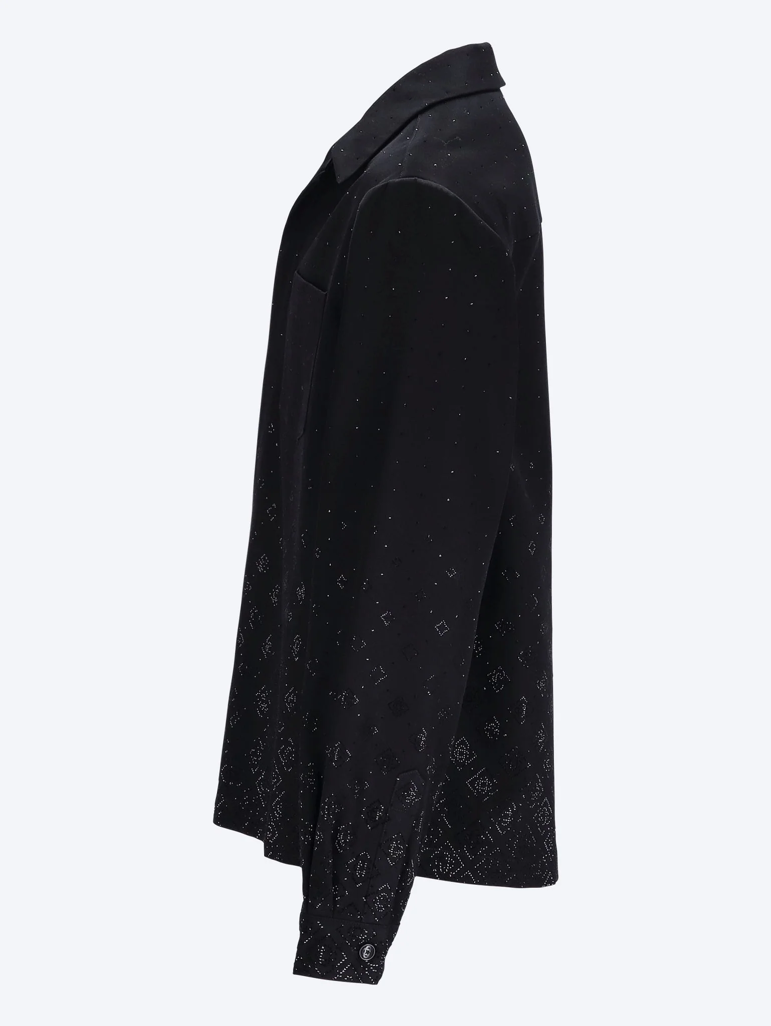 Crystal monogram long sleeve shirt - Image 2