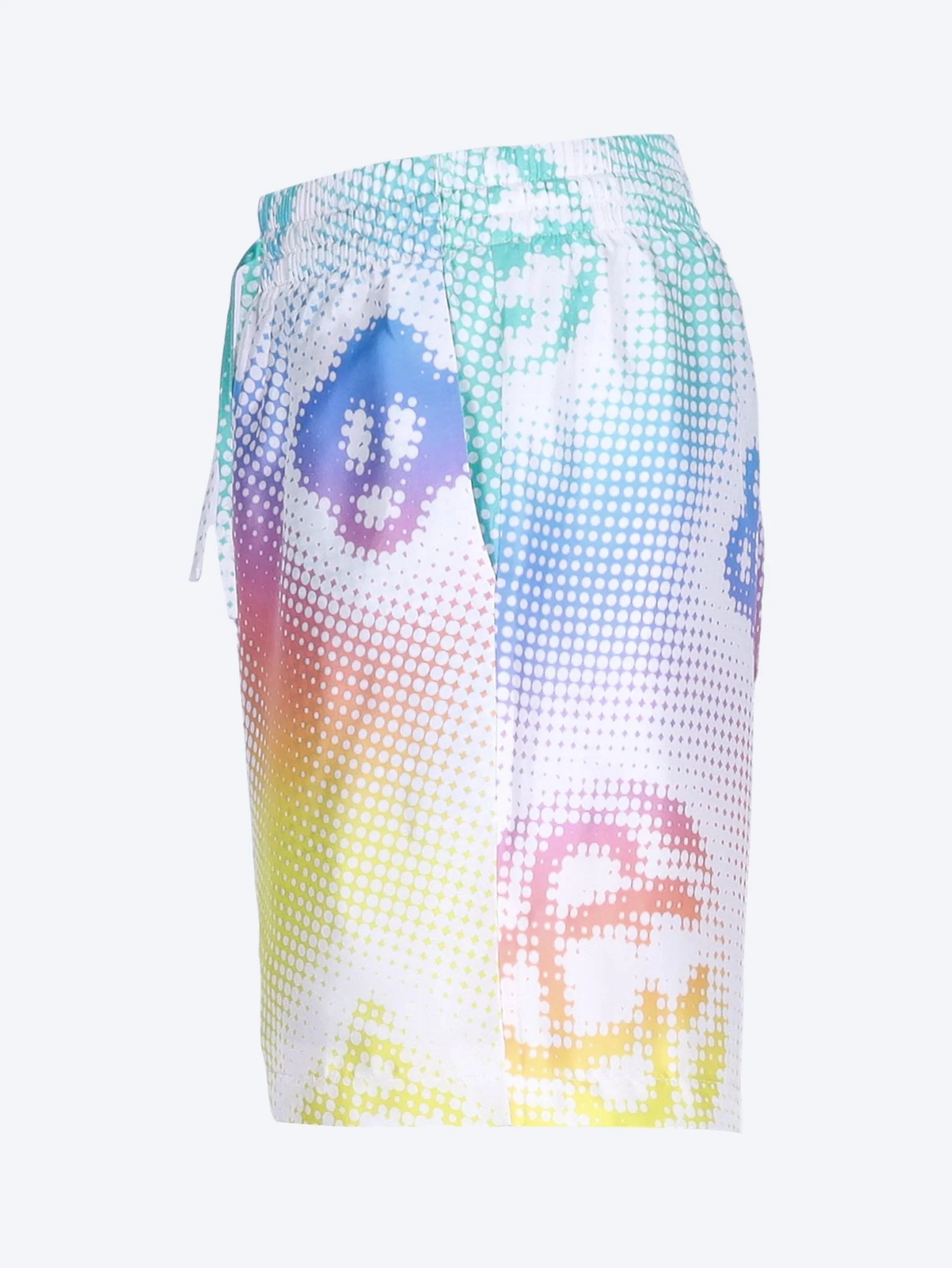 Half tone logo silk shorts - Image 2