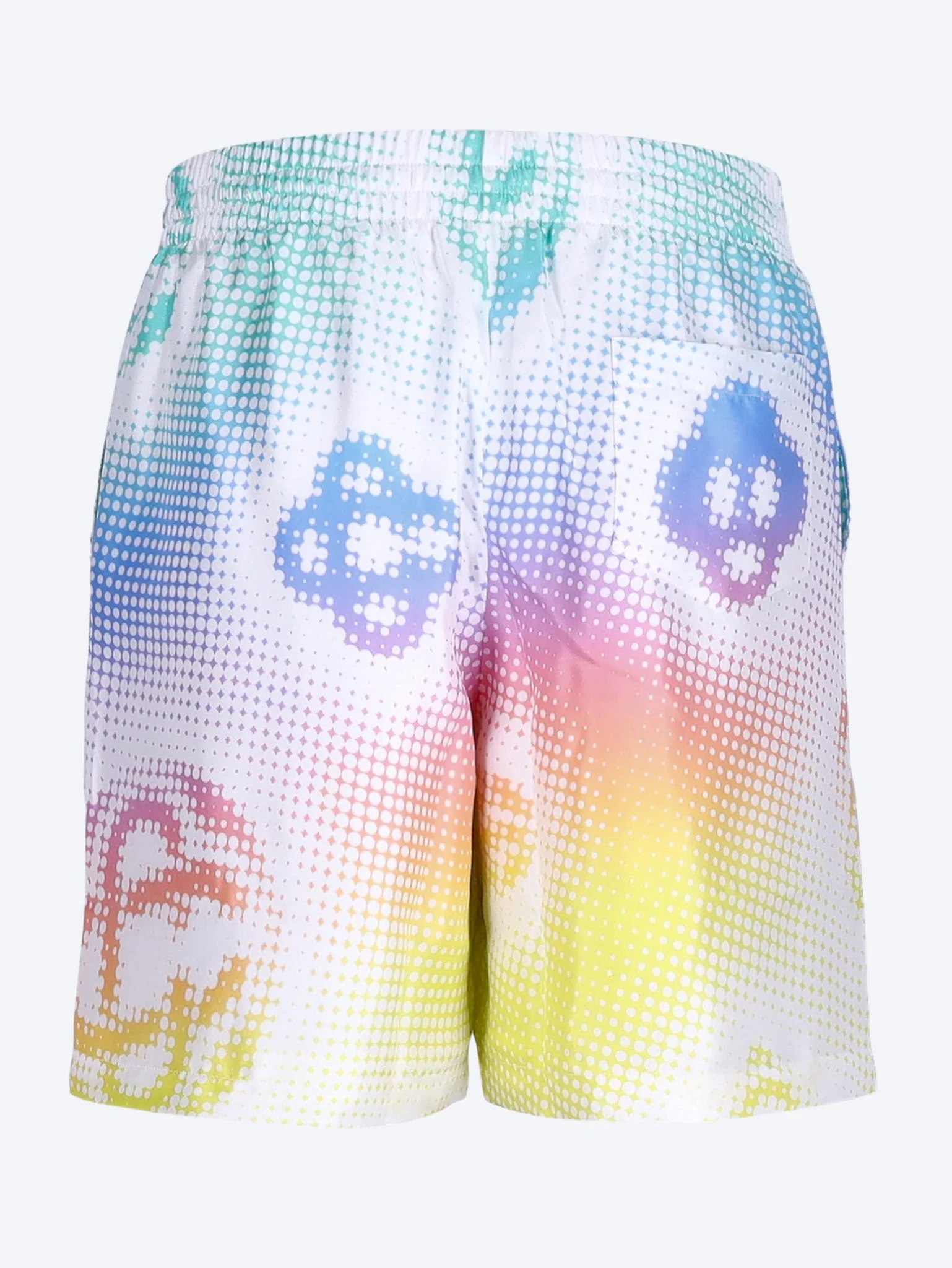 Half tone logo silk shorts - Image 3