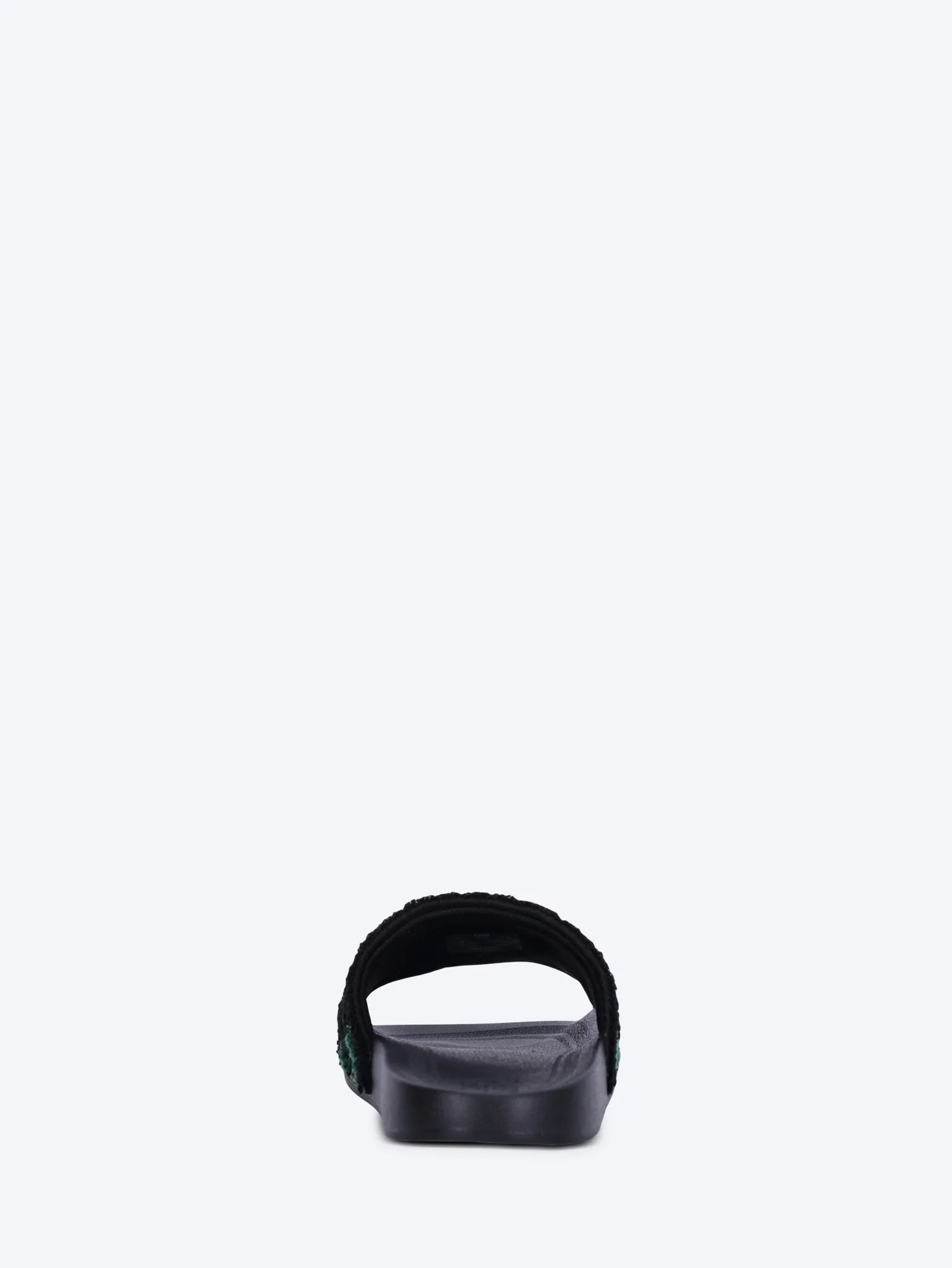 Mens embroidered terry sliders - Image 5