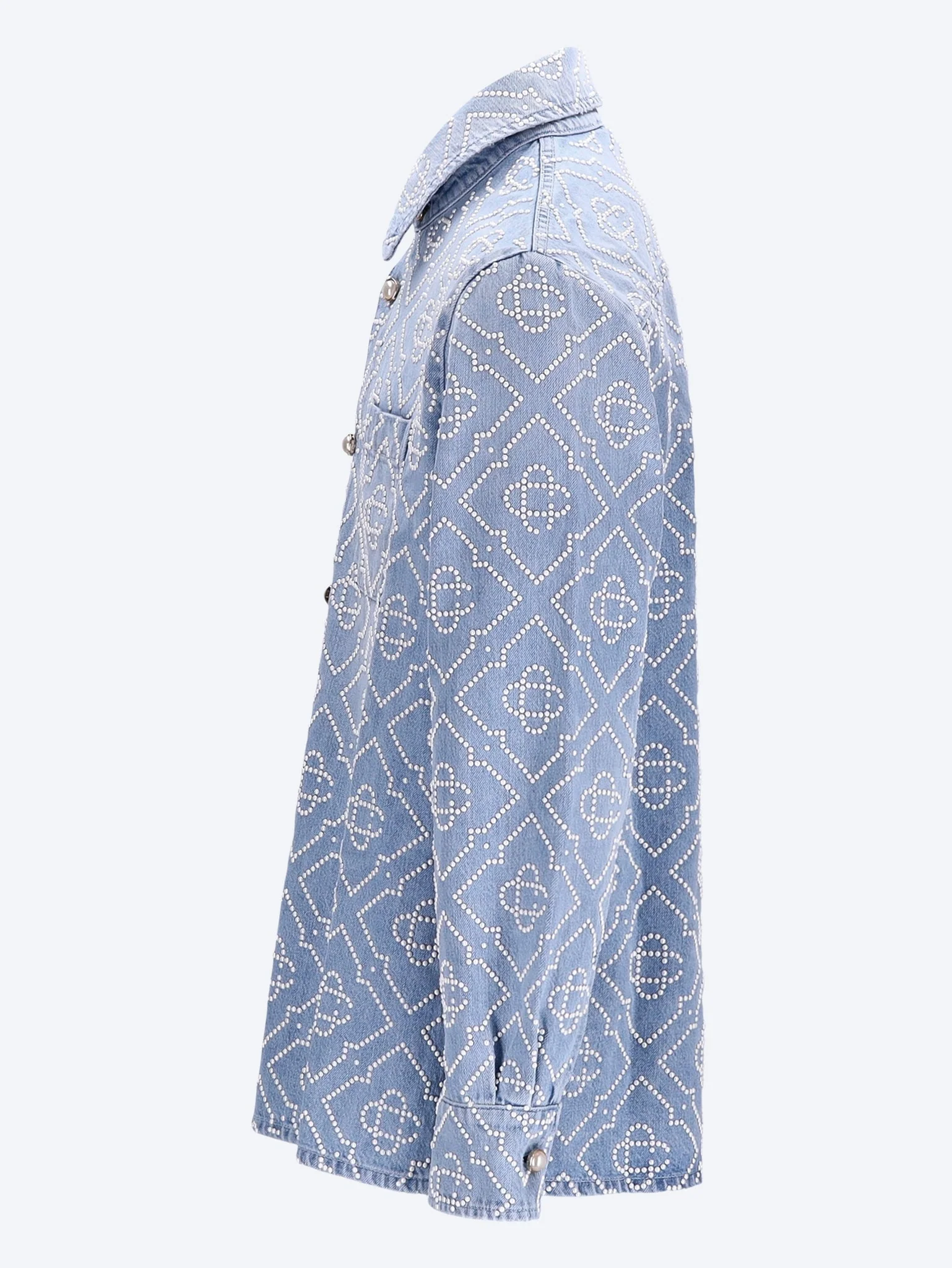 Pearl denim shirt - Image 2
