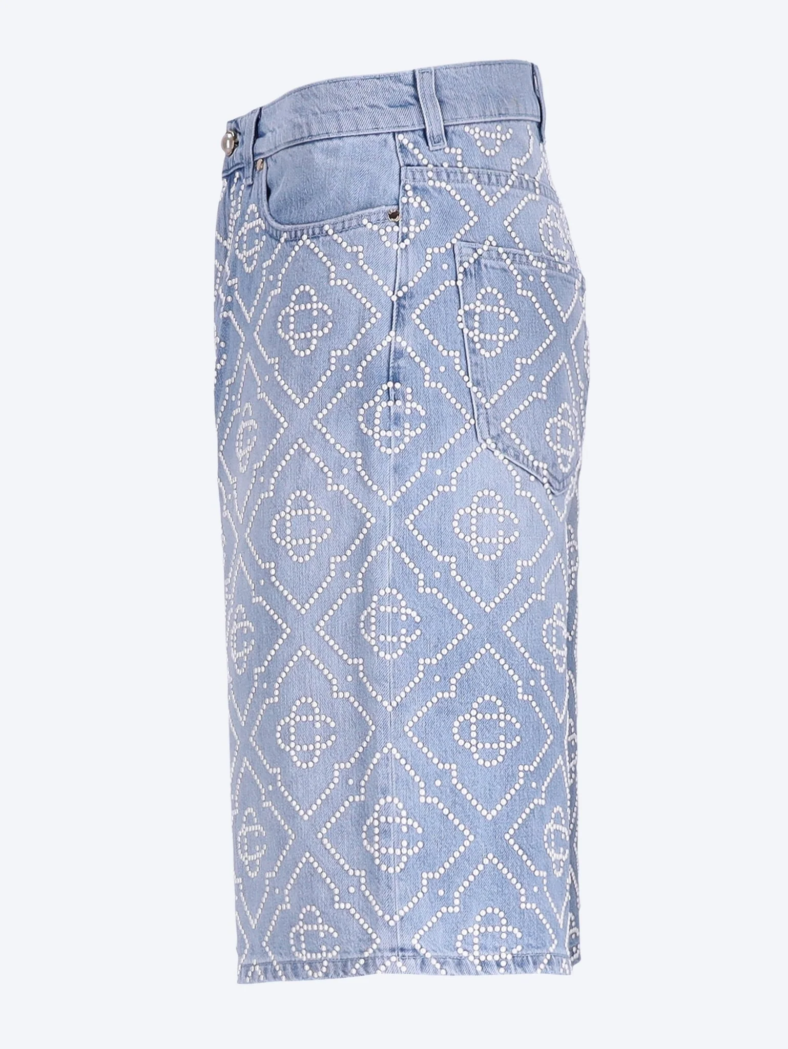 Pearl denim shorts - Image 2