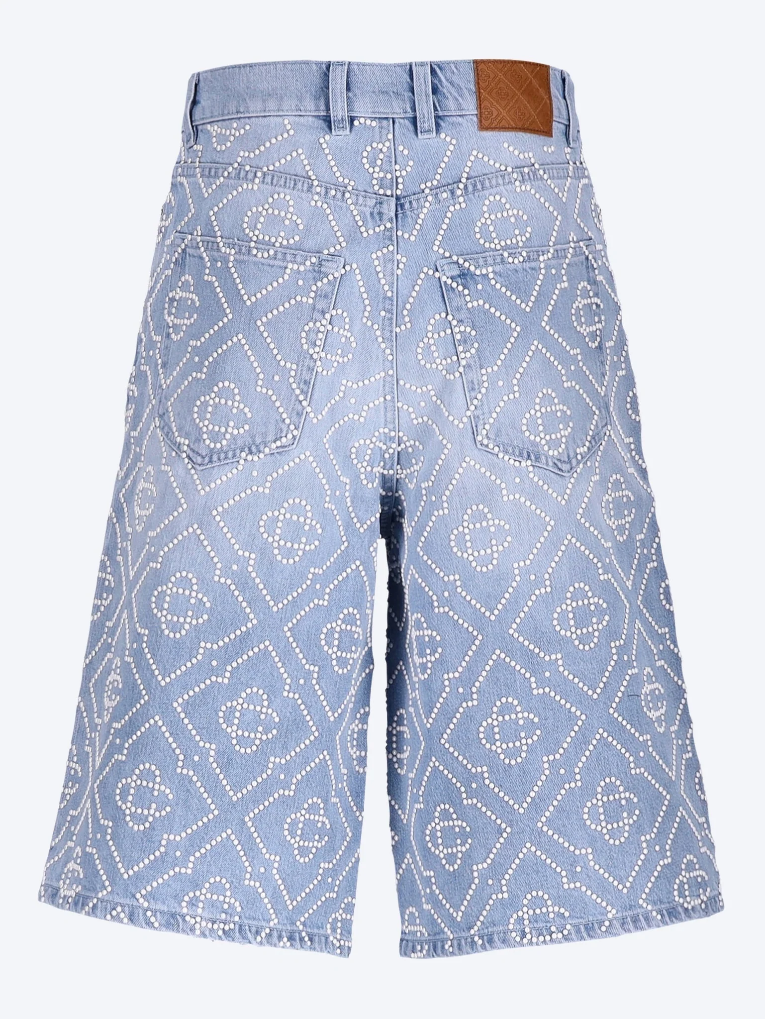Pearl denim shorts - Image 3