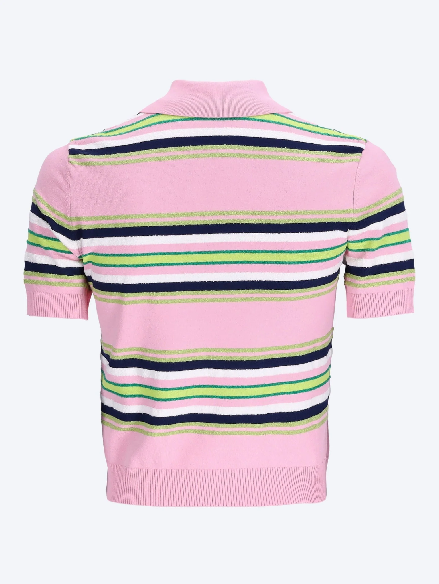 Stripe fitted polo - Image 2