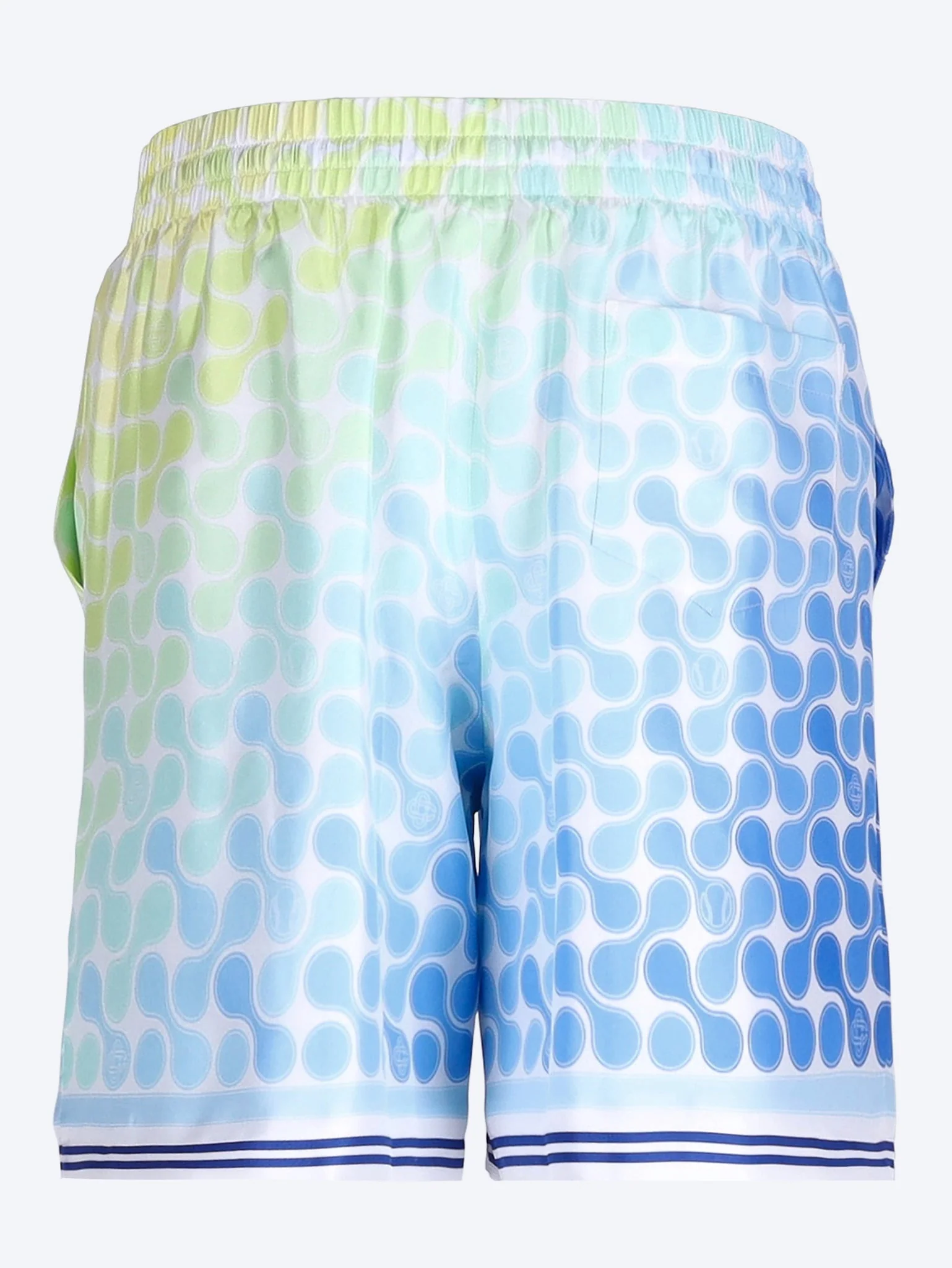 Tennis tile silk shorts - Image 3