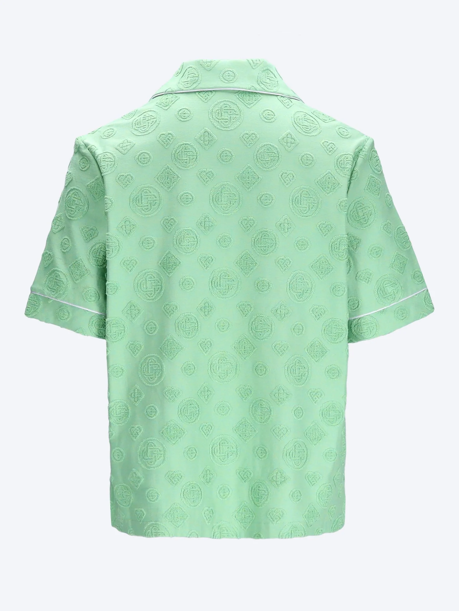 Towelling monogram shirt - Image 2