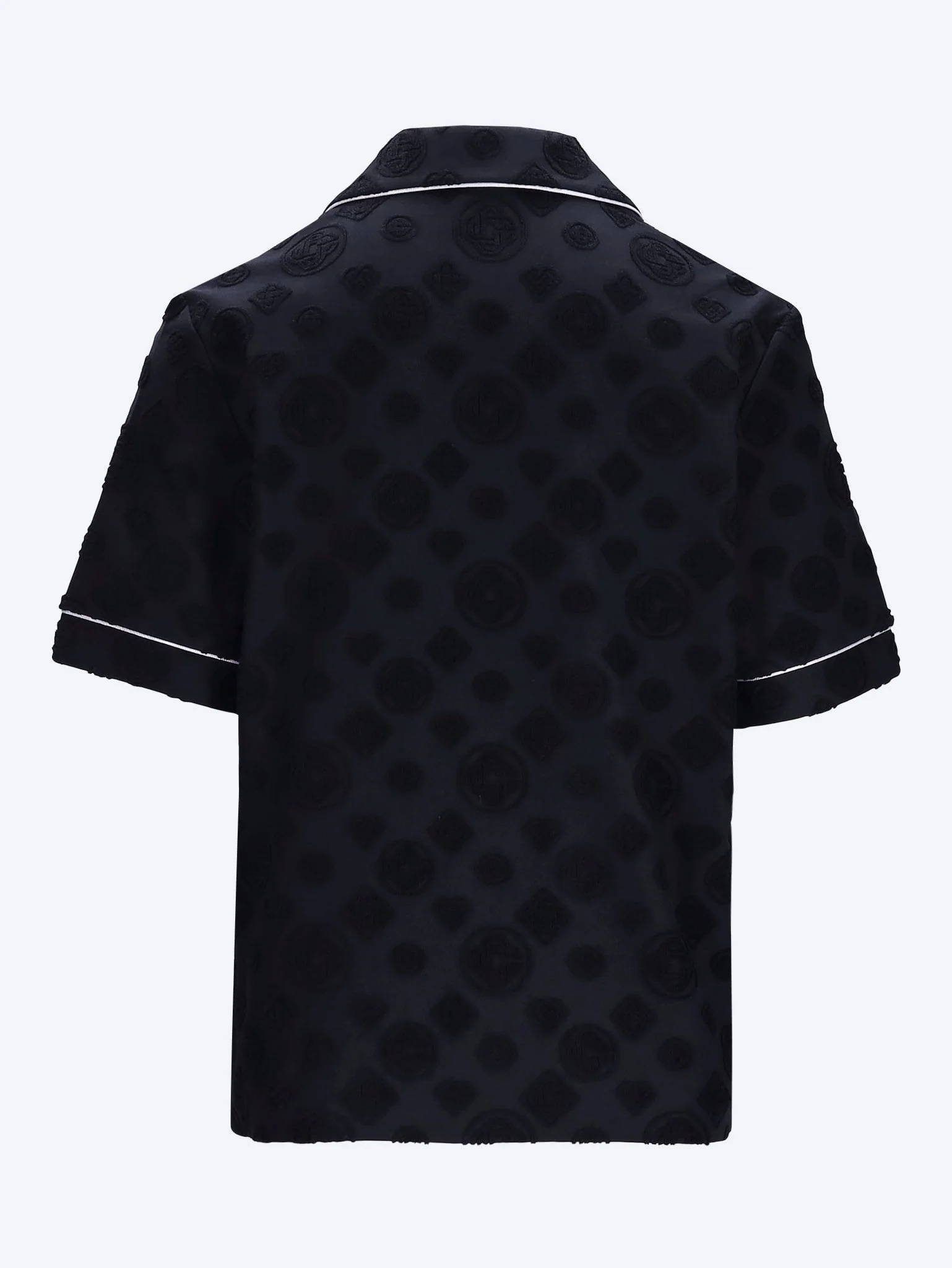 Towelling monogram shirt - Image 2