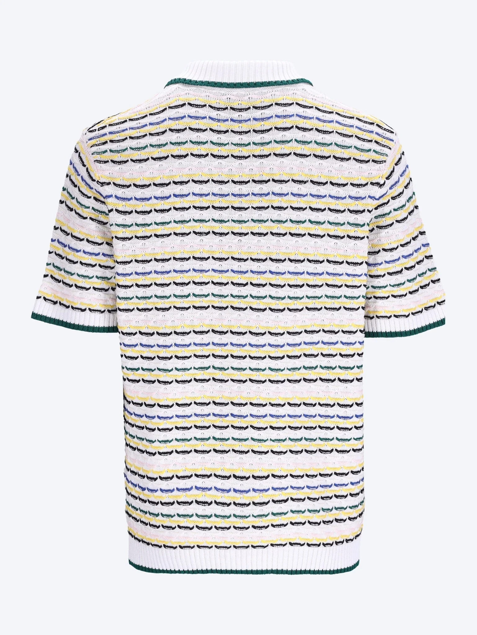 Tuck stitch polo shirt - Image 2