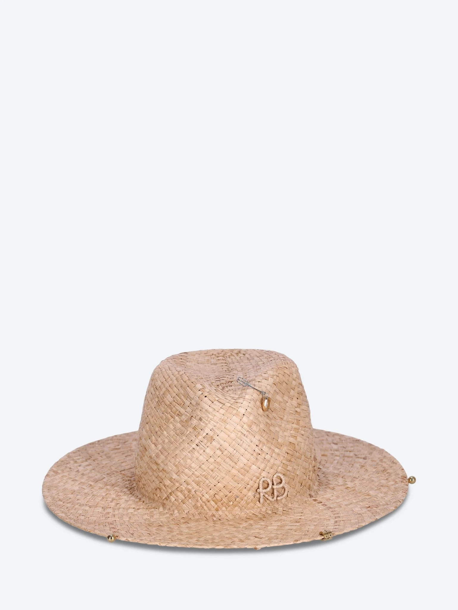 Chain strap fedora hat - Image 2