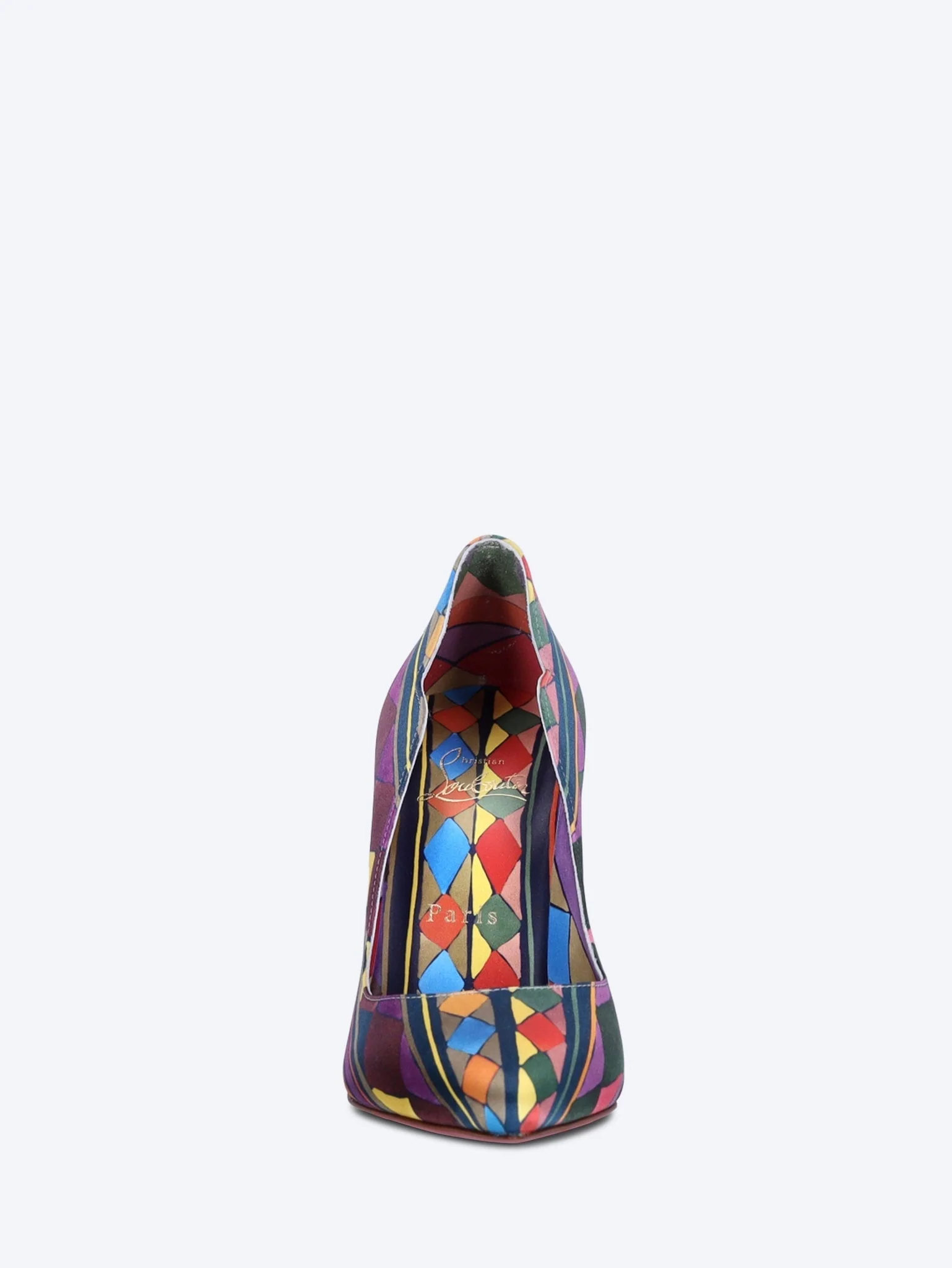Hot chick 100 cr satin losange pumps - Image 3