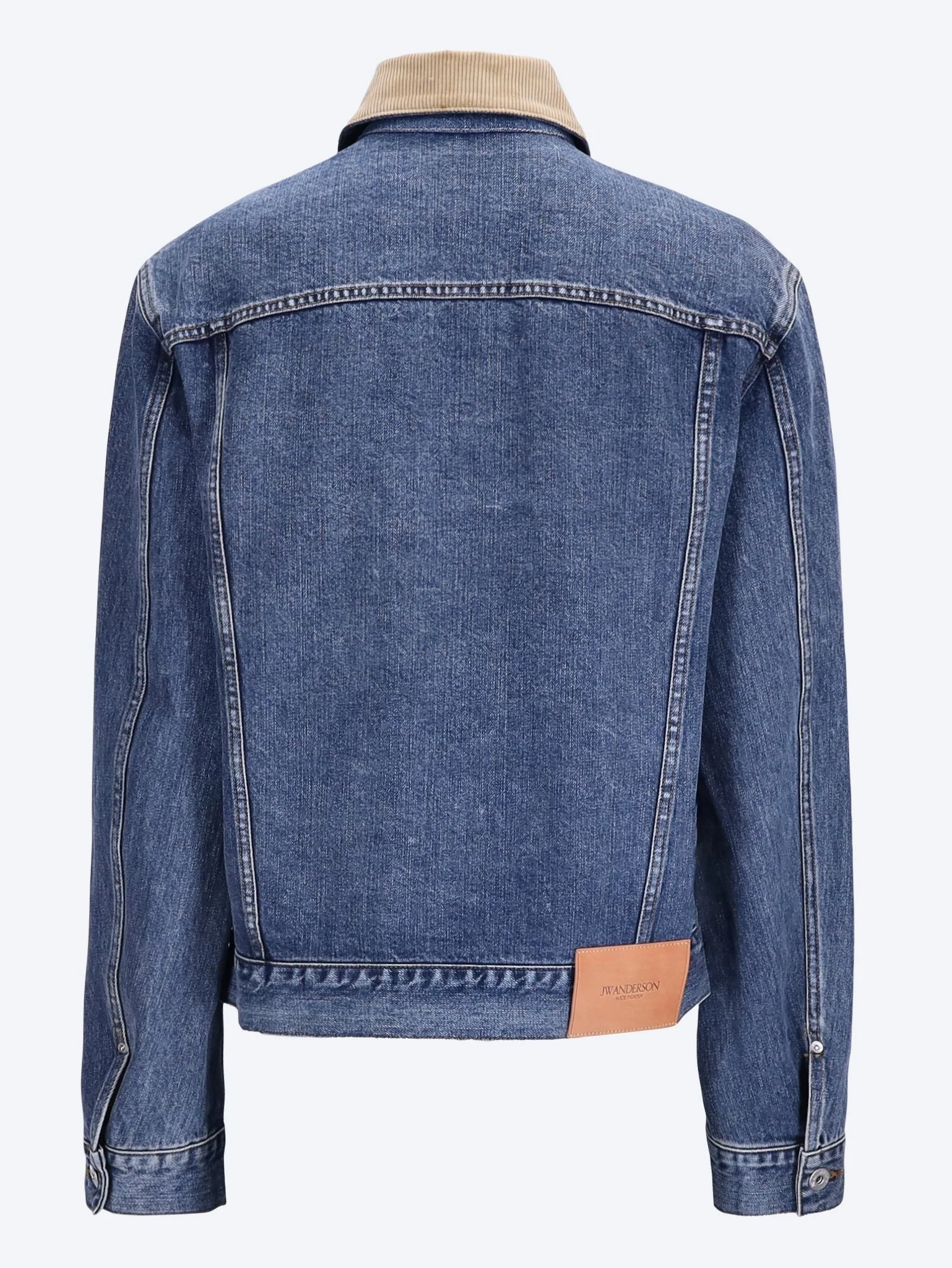 Corduroy collar jacket - Image 3